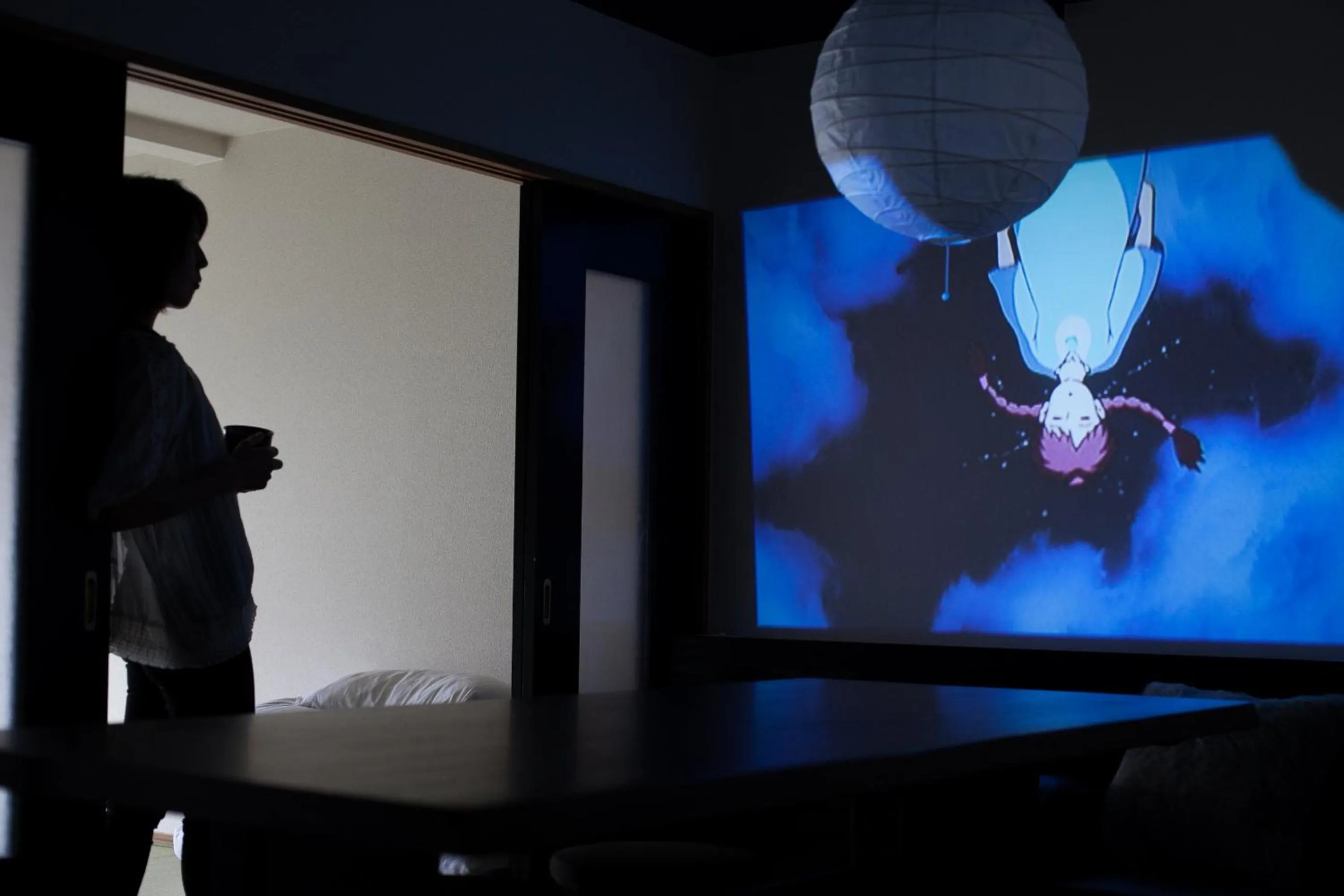 Living room in Nishichaya 旅音