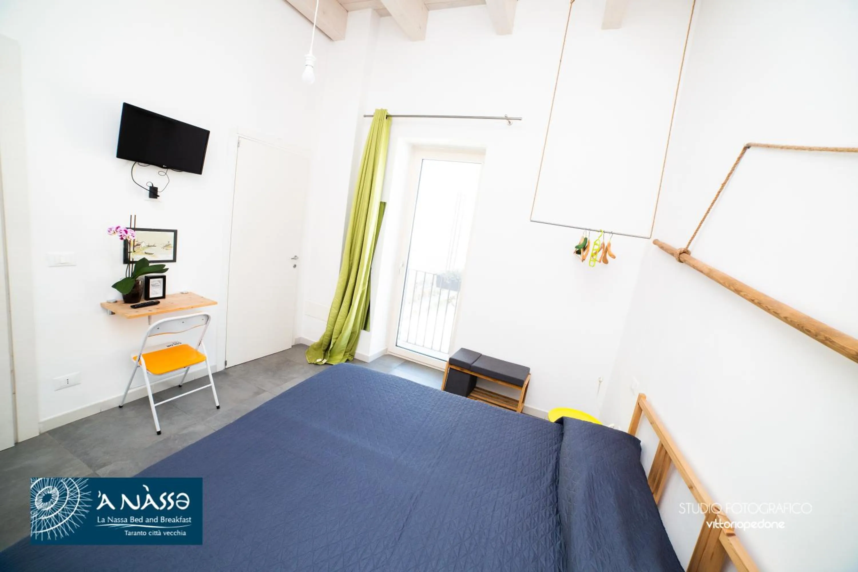 Bedroom, Bed in Bed & breakfast La Nassa