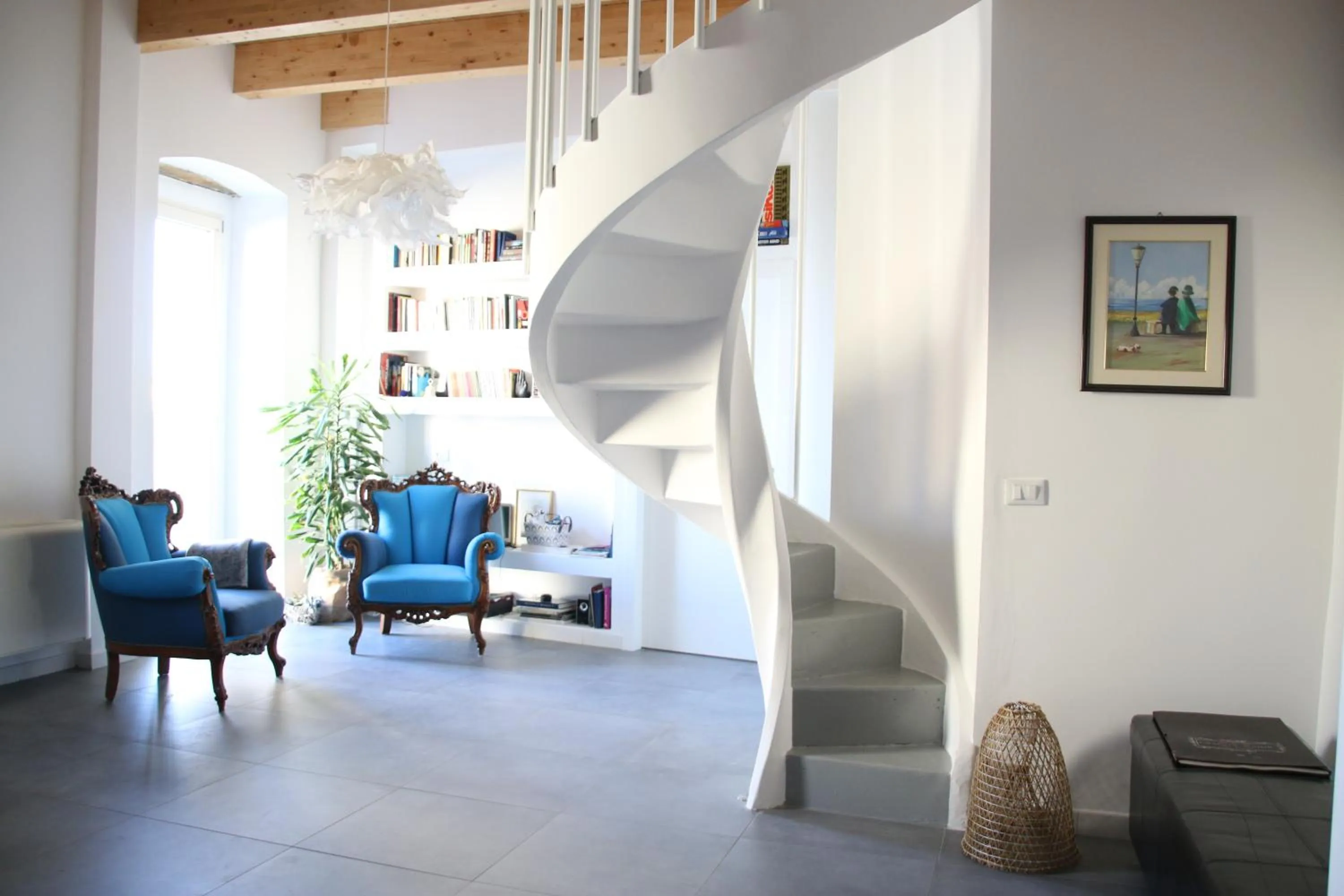 Communal lounge/ TV room in Bed & breakfast La Nassa