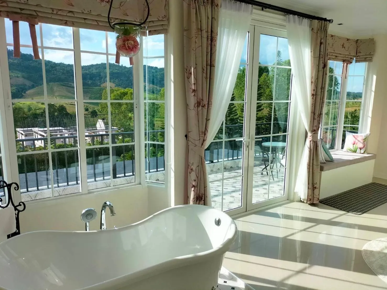 Bedroom in Misty English Cottage