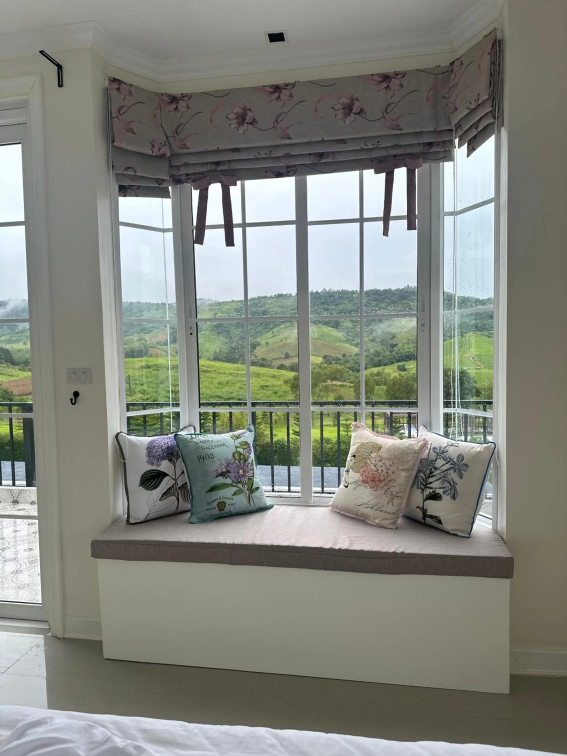 Bedroom in Misty English Cottage