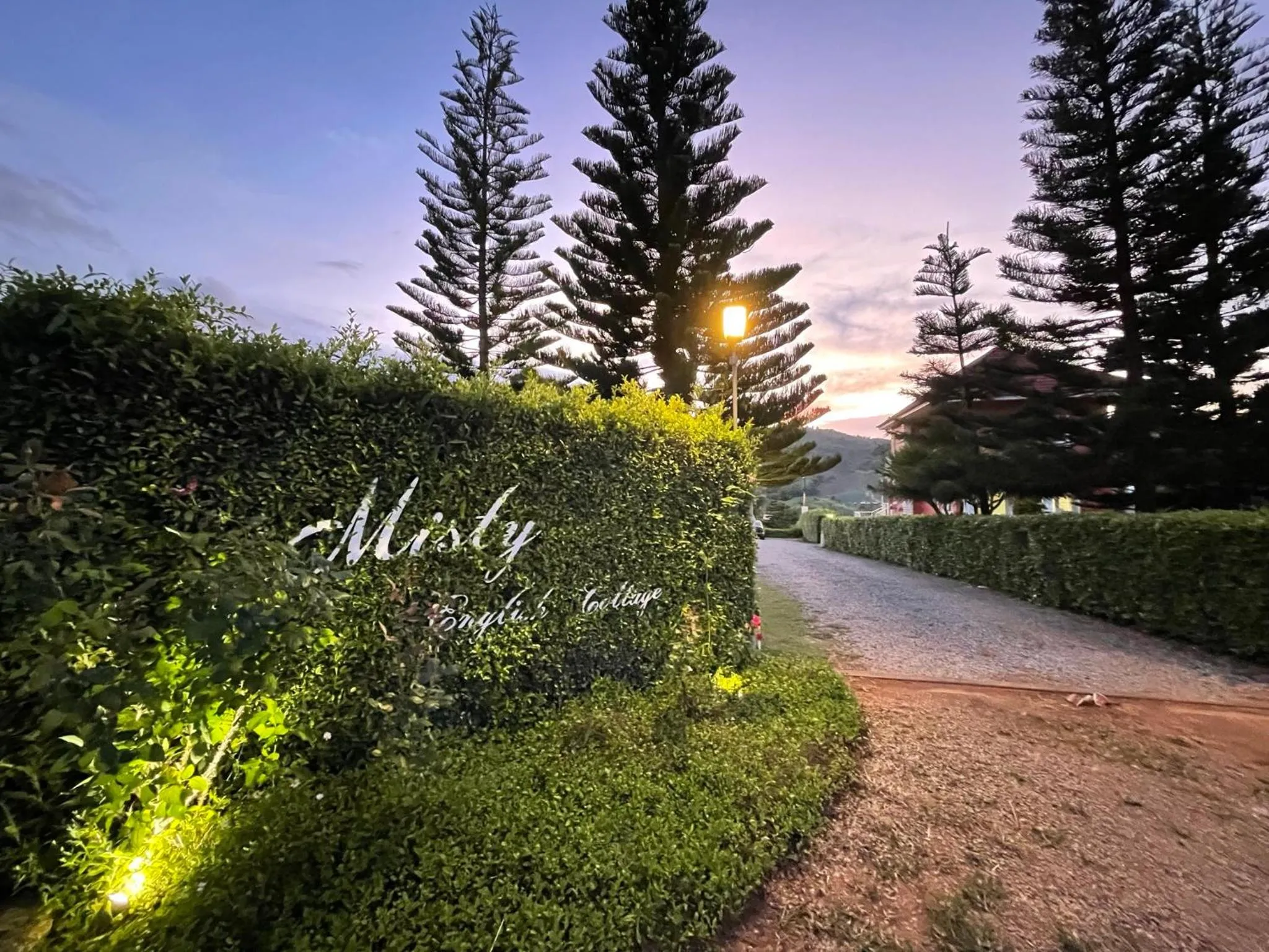 Misty English Cottage