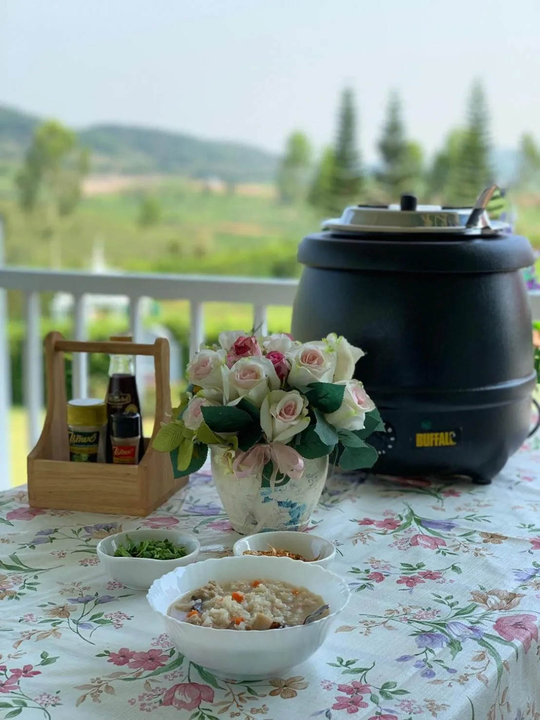 Breakfast in Misty English Cottage