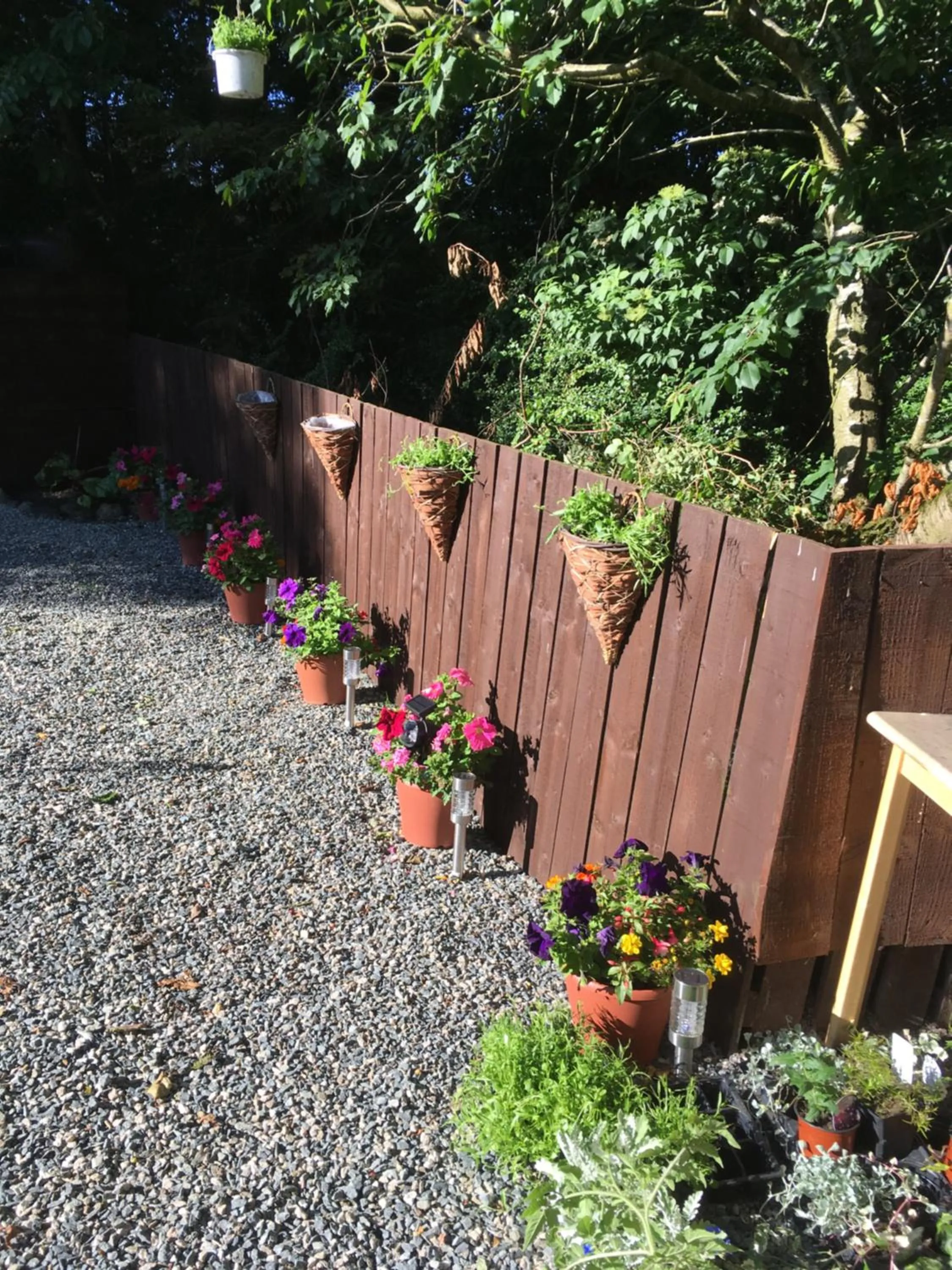 Garden in Bankhead Accommodation Aberdeenshire