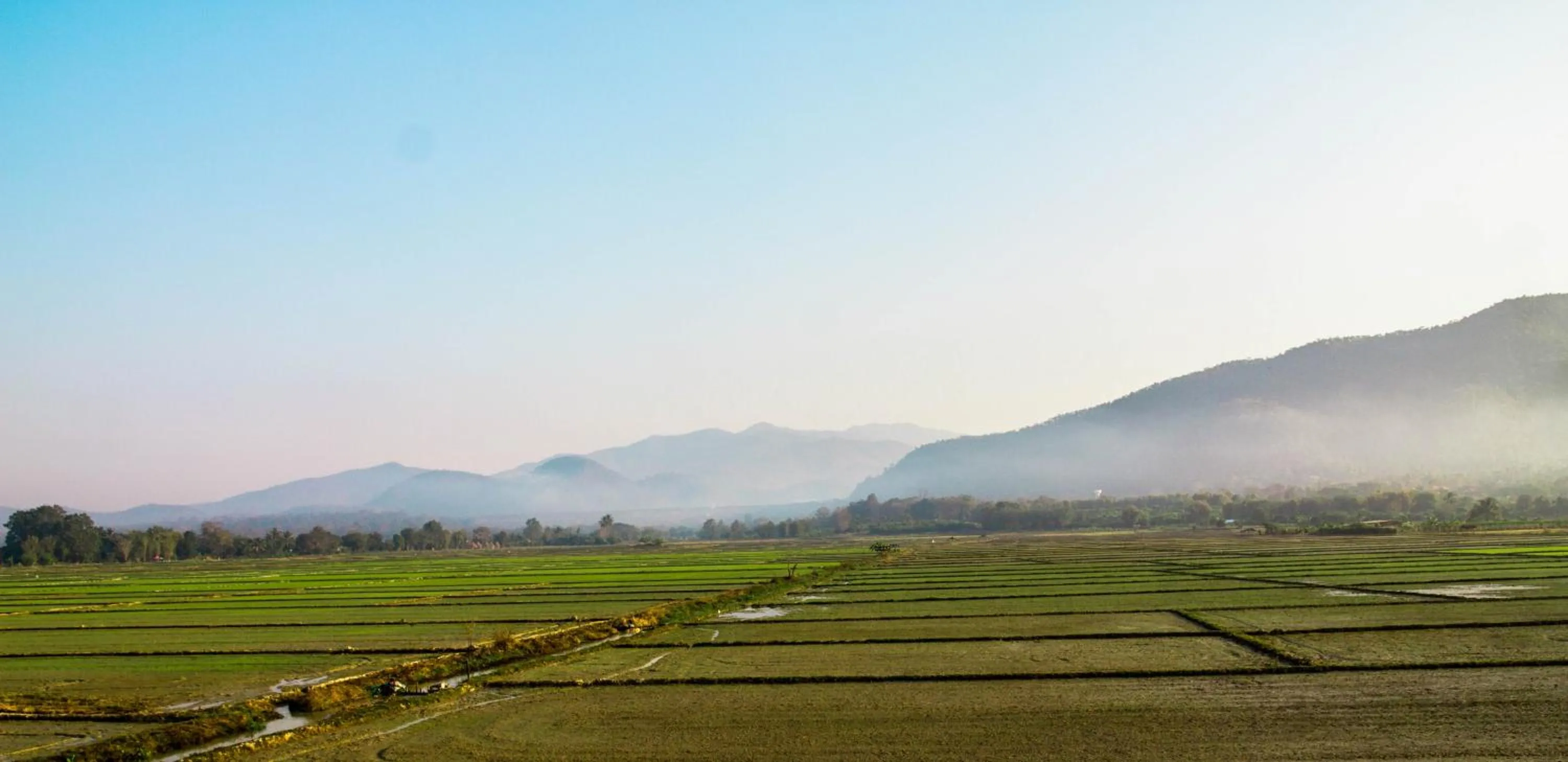 Mountain view in Santitham Home Farm Stay