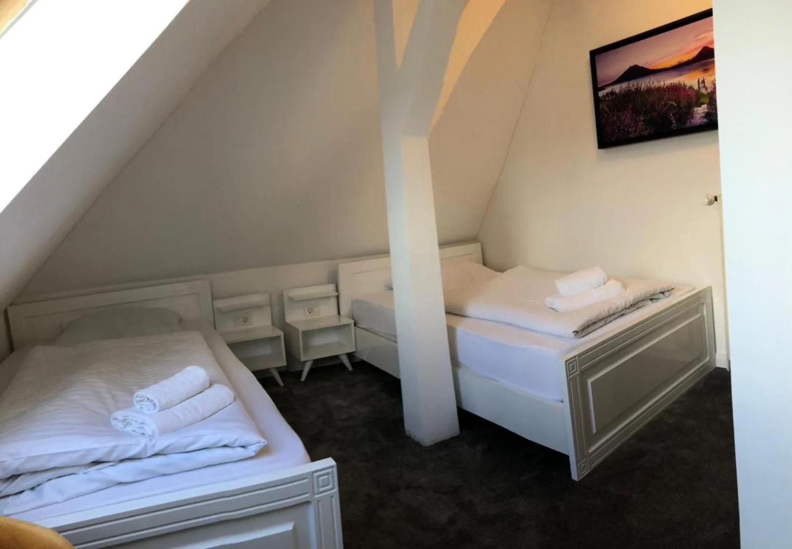 Bed in Heidepension Bispingen