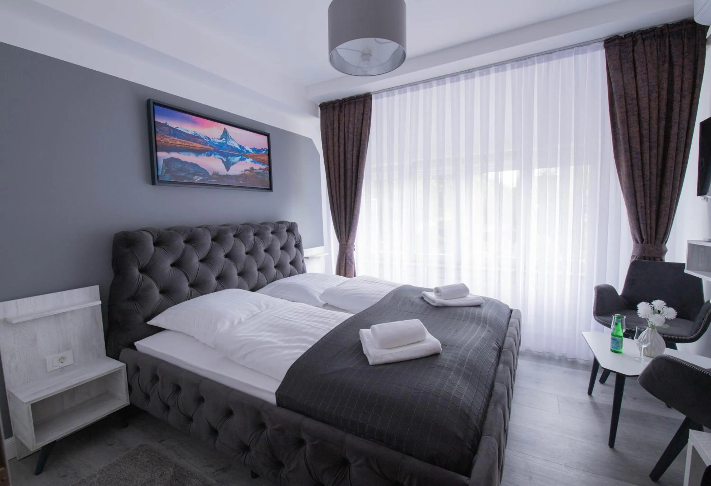 Bed in Heidepension Bispingen