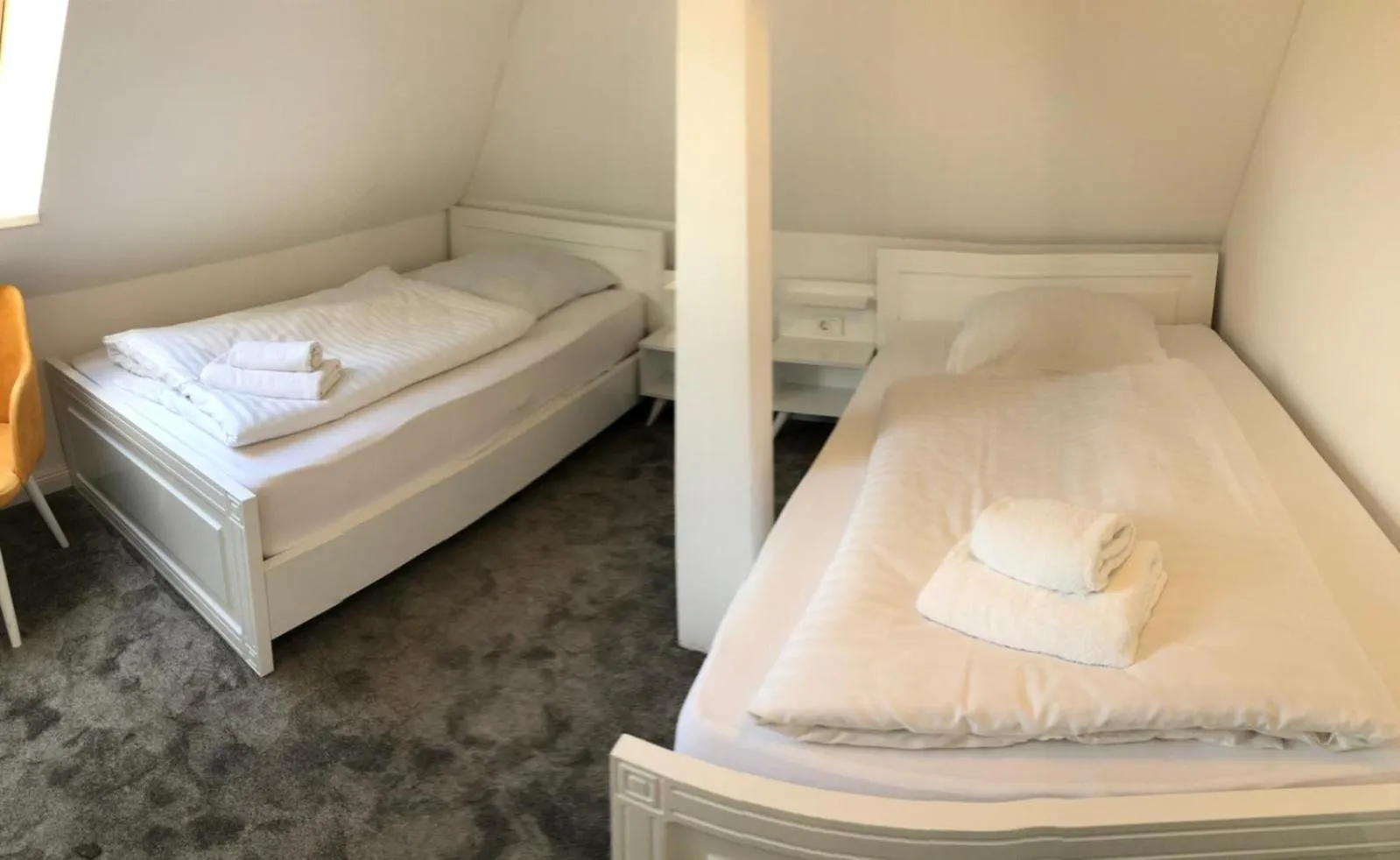 Bed in Heidepension Bispingen