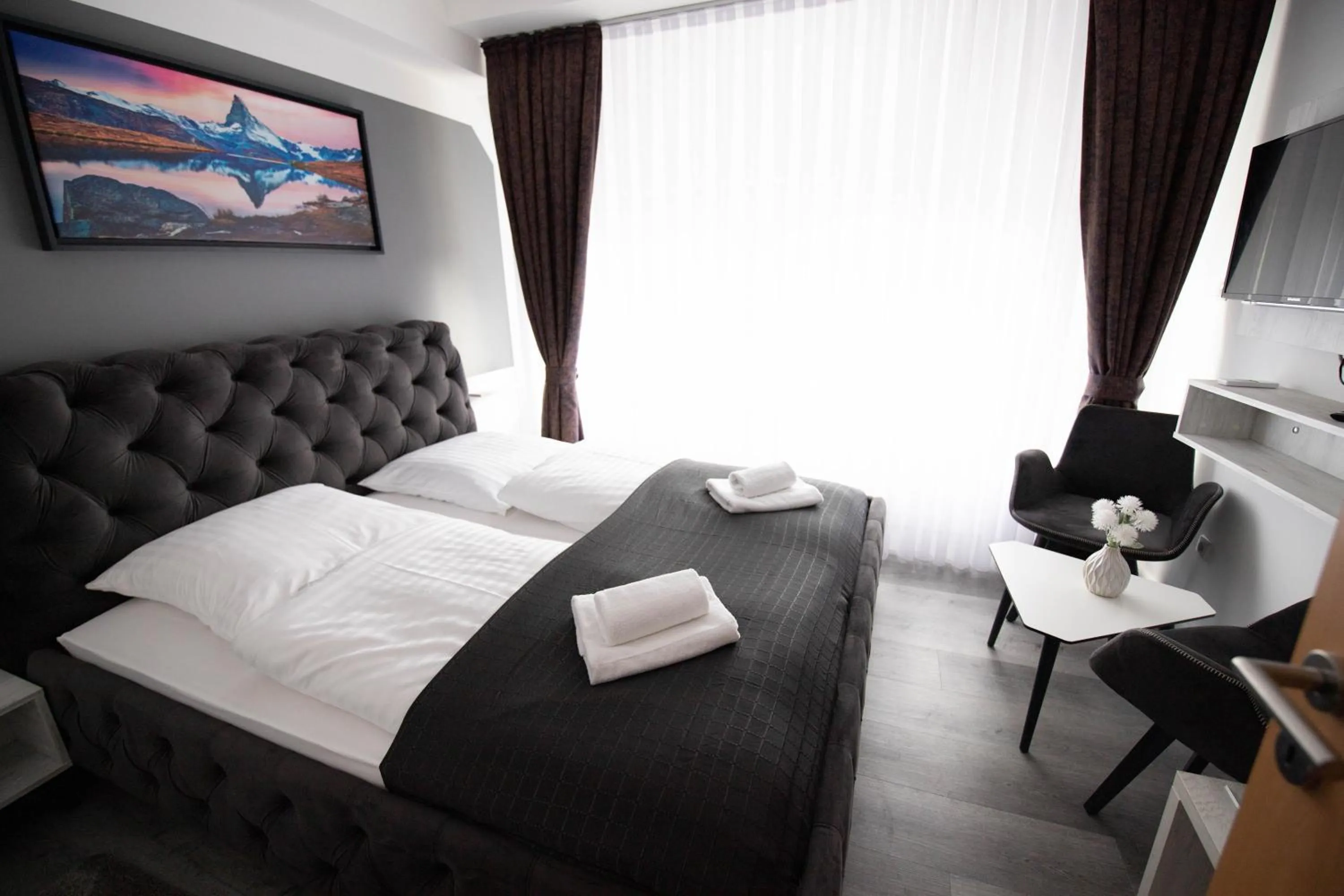 Bed in Heidepension Bispingen