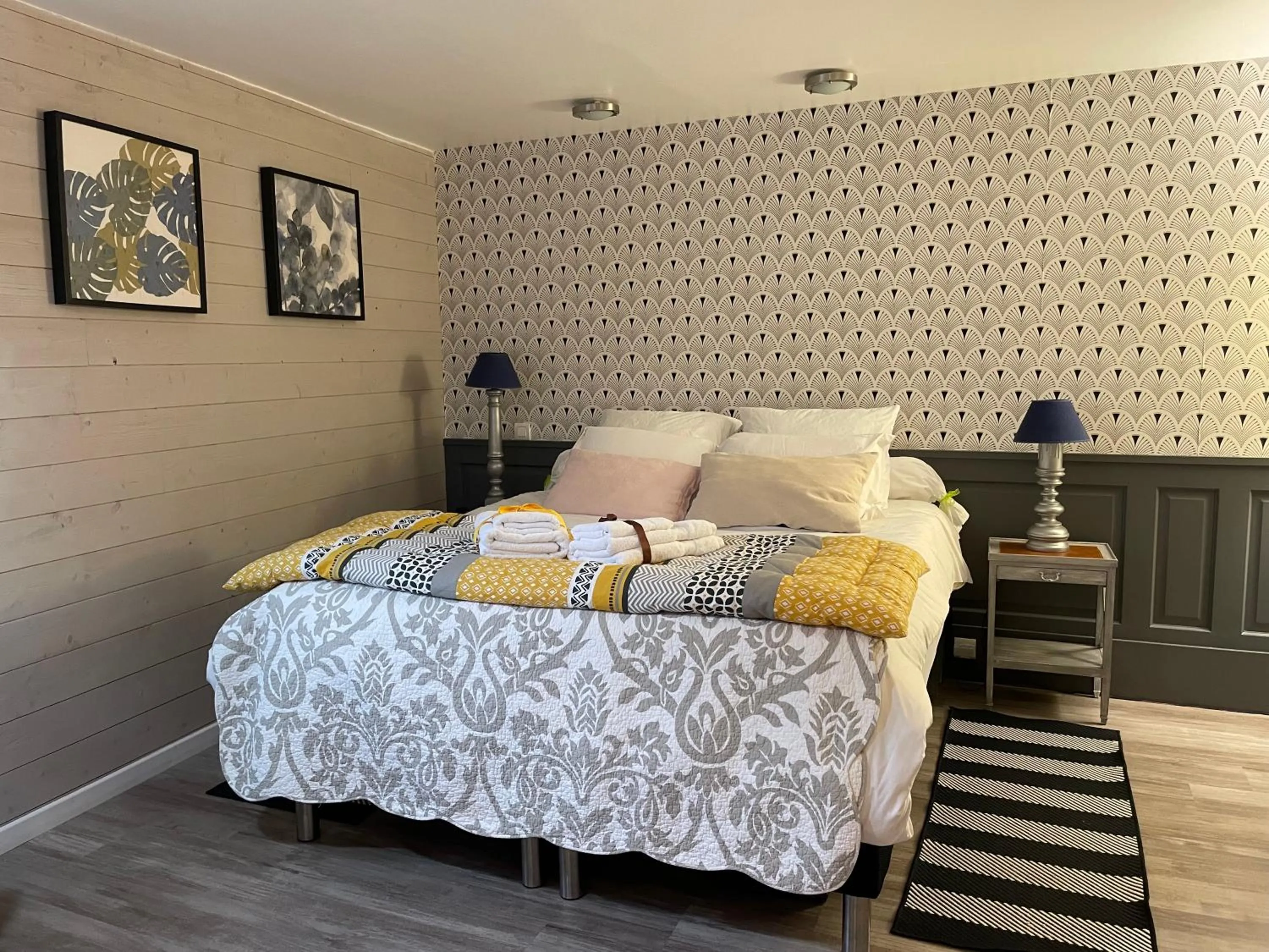 Bed in La Maison Bizienne Guérande - Chambres d'hôtes de charme