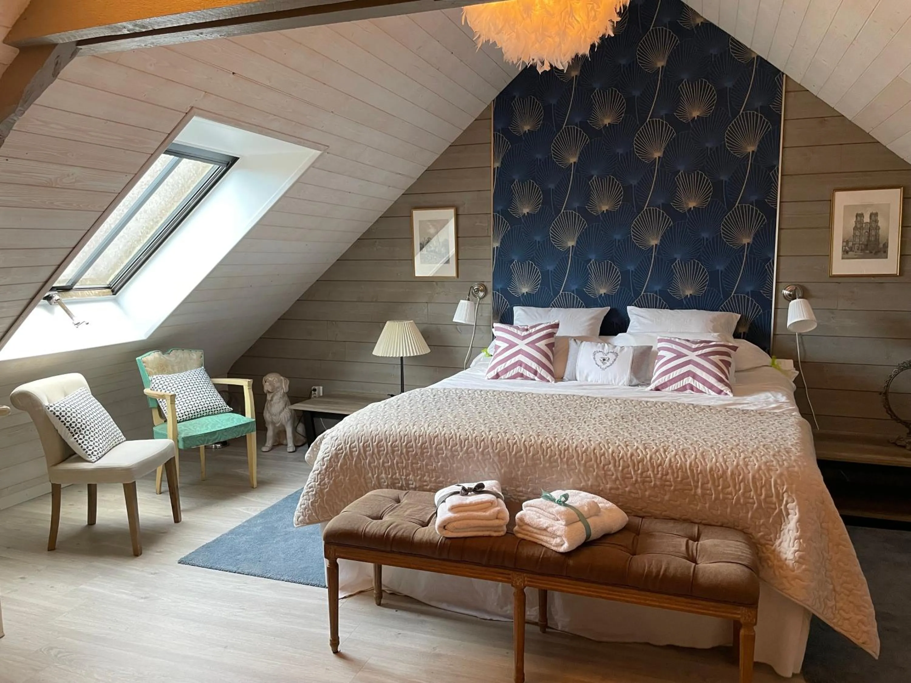 Bed in La Maison Bizienne Guérande - Chambres d'hôtes de charme