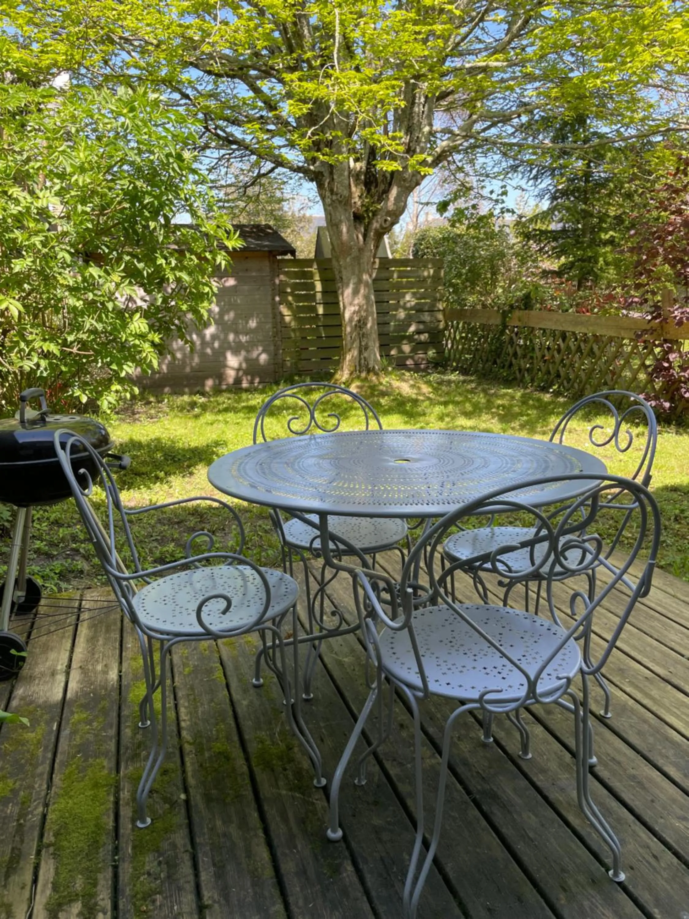 Patio in La Maison Bizienne Guérande - Chambres d'hôtes de charme