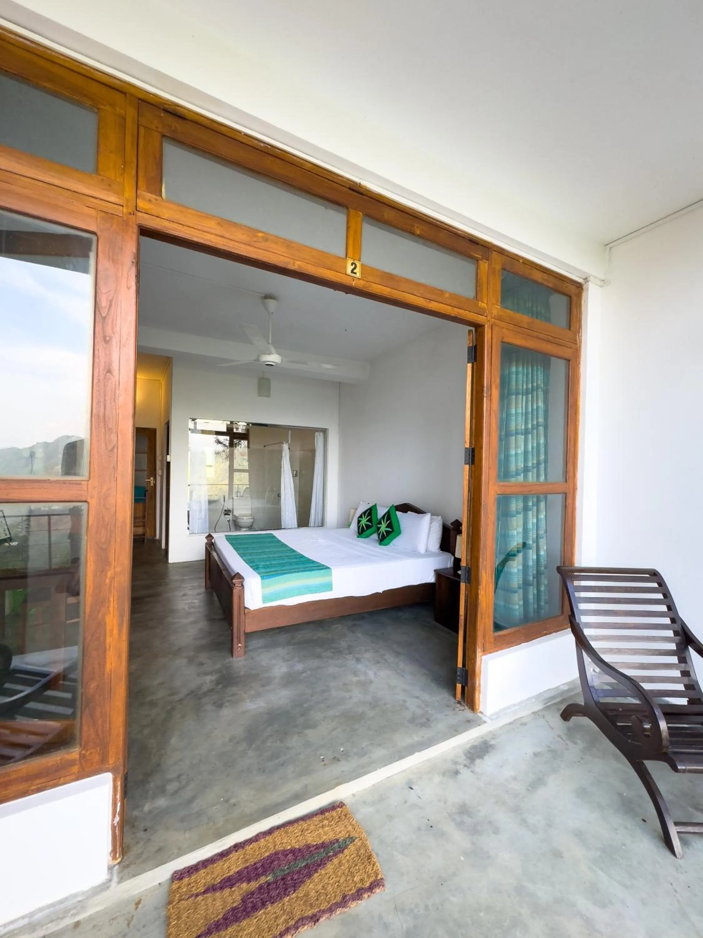 Bed in Ella Alpine Resort