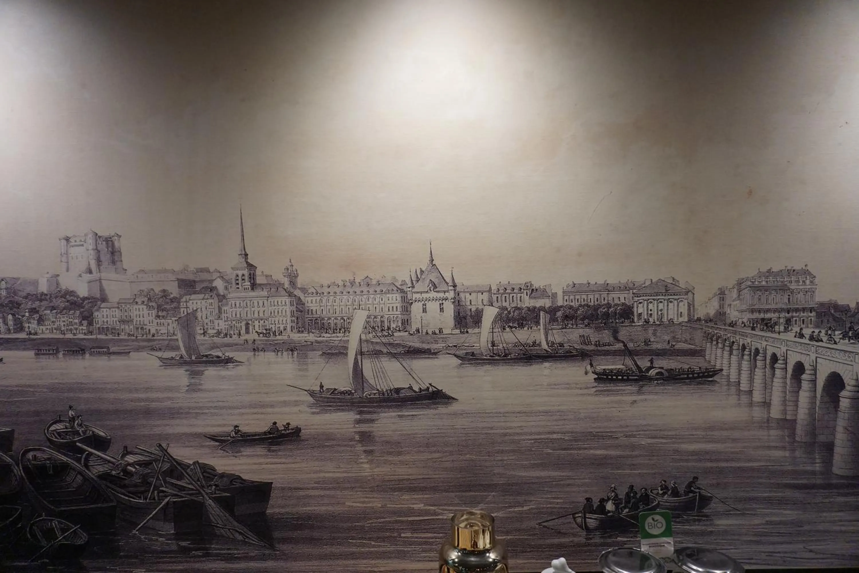 Decorative detail in Mercure Bords de Loire Saumur