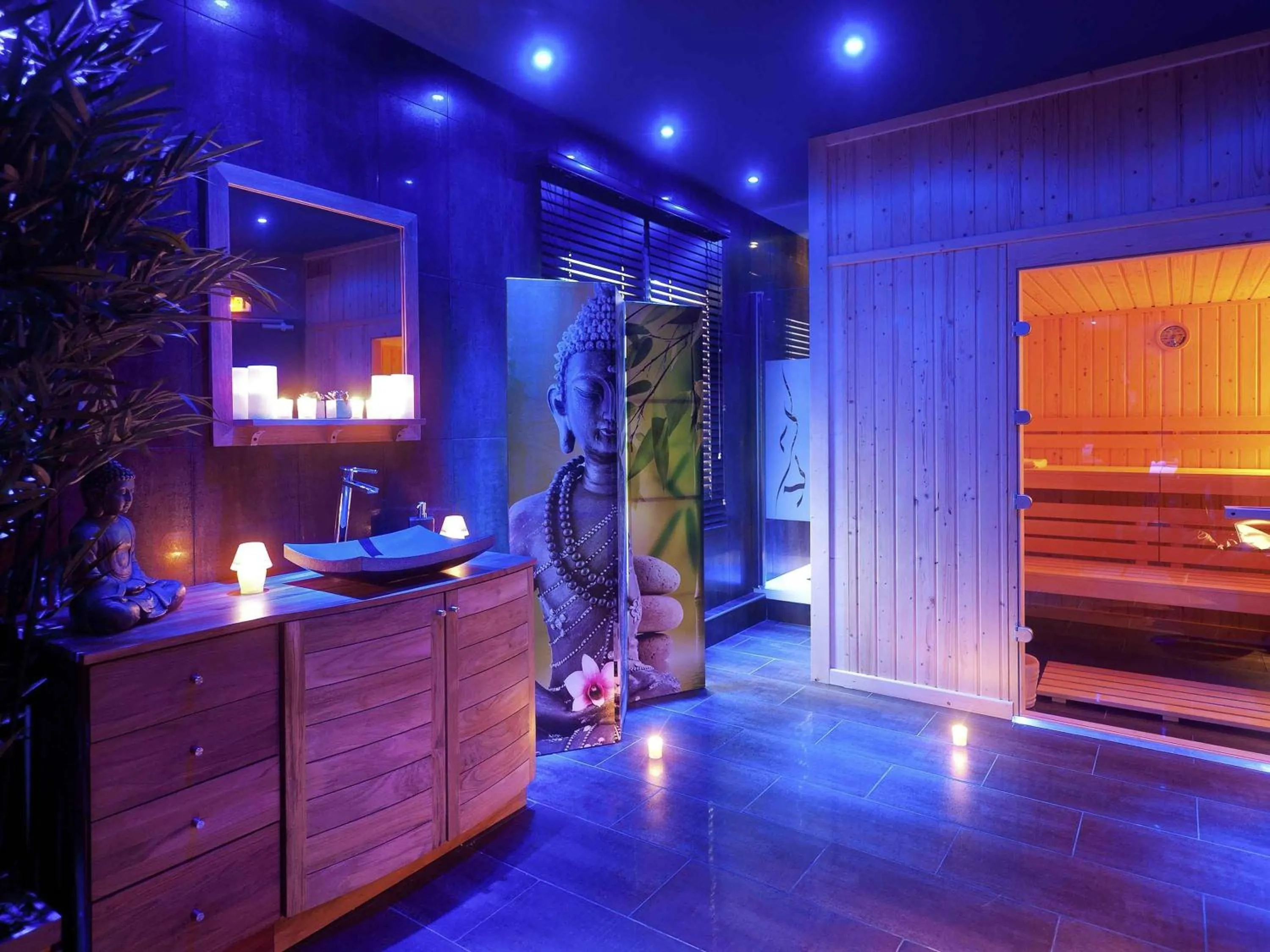 Spa and wellness centre/facilities, Bed in Mercure Bords de Loire Saumur