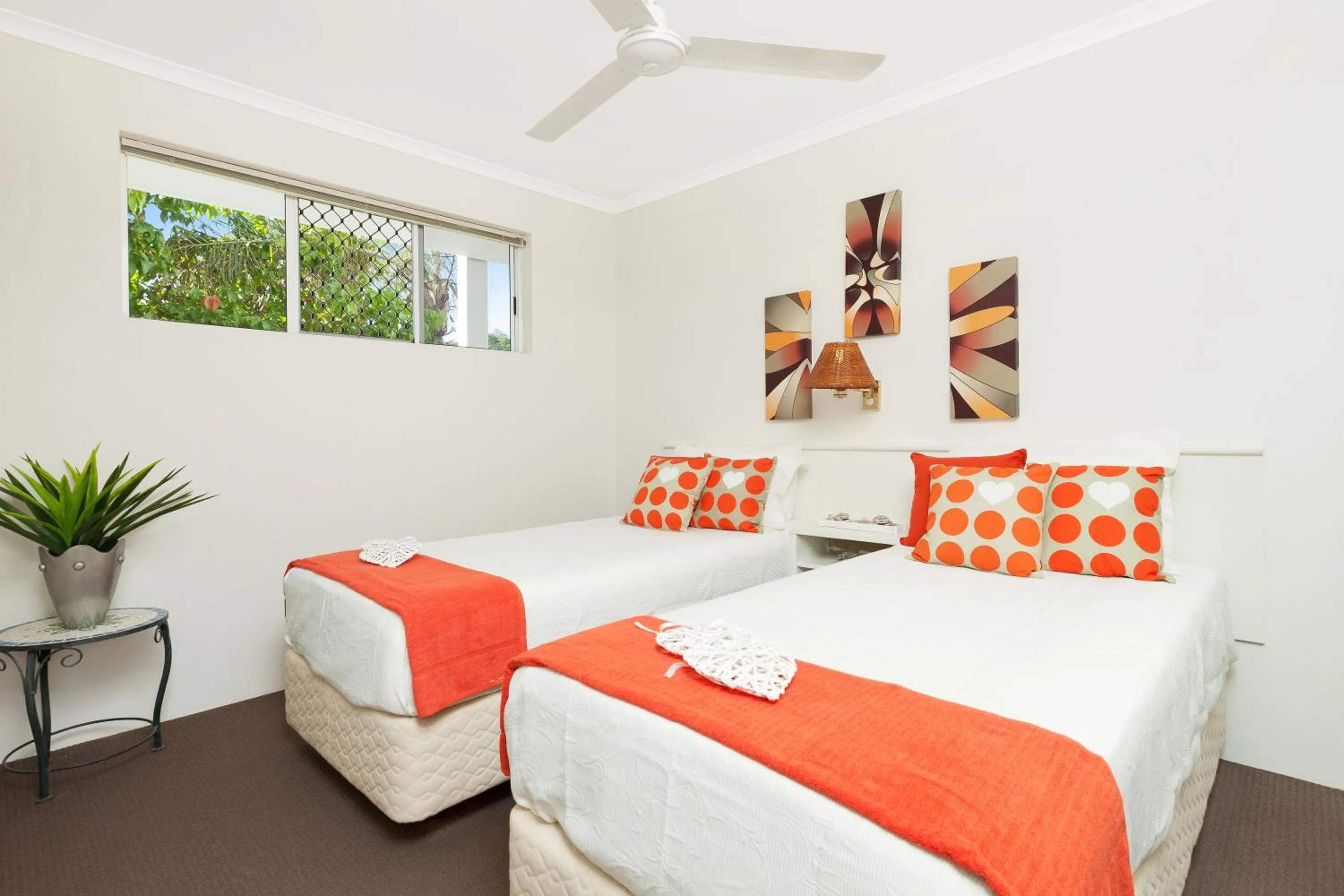 Bed in Paradise in the Tropics