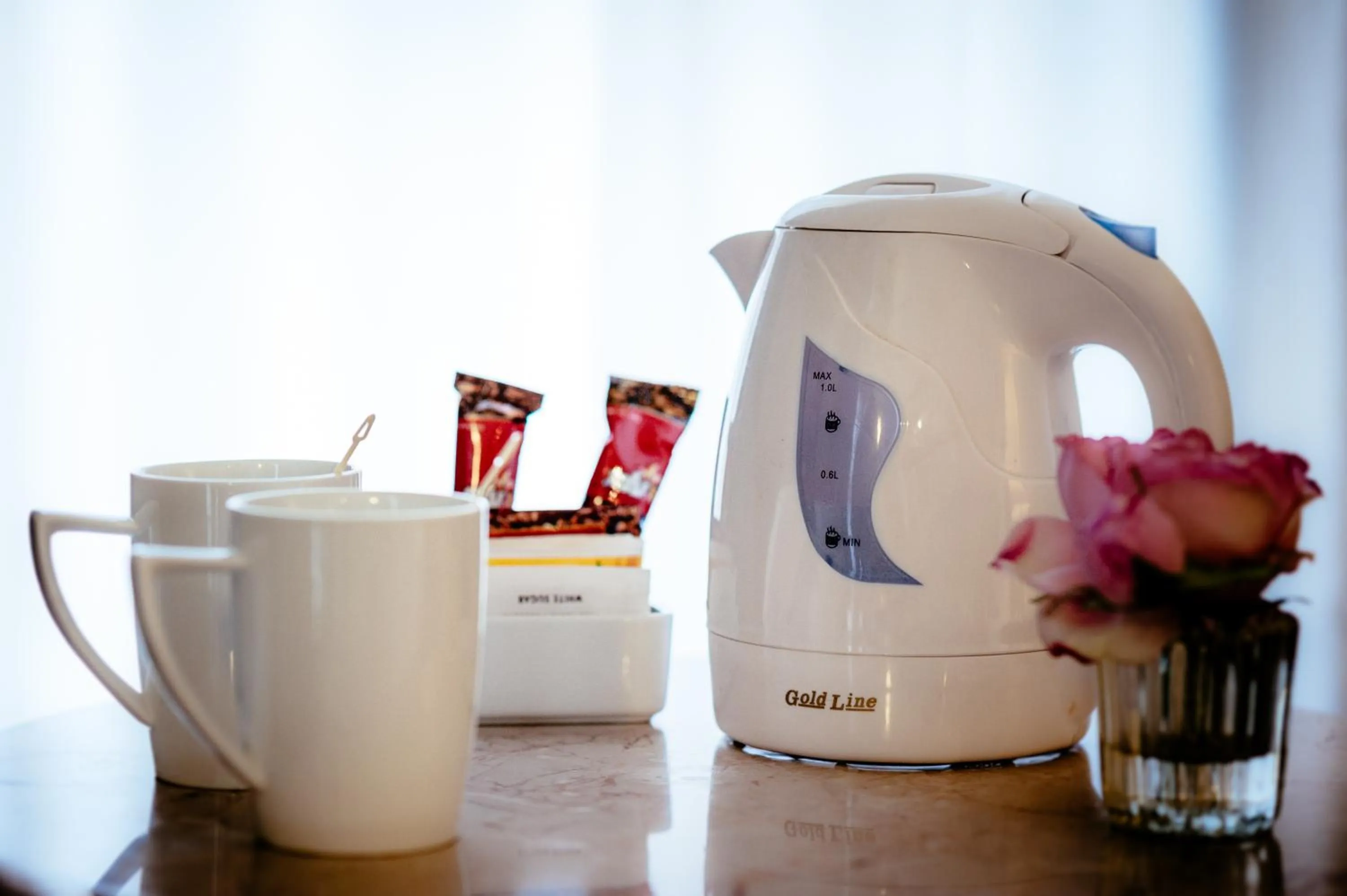 Coffee/tea facilities in Eldan Hotel