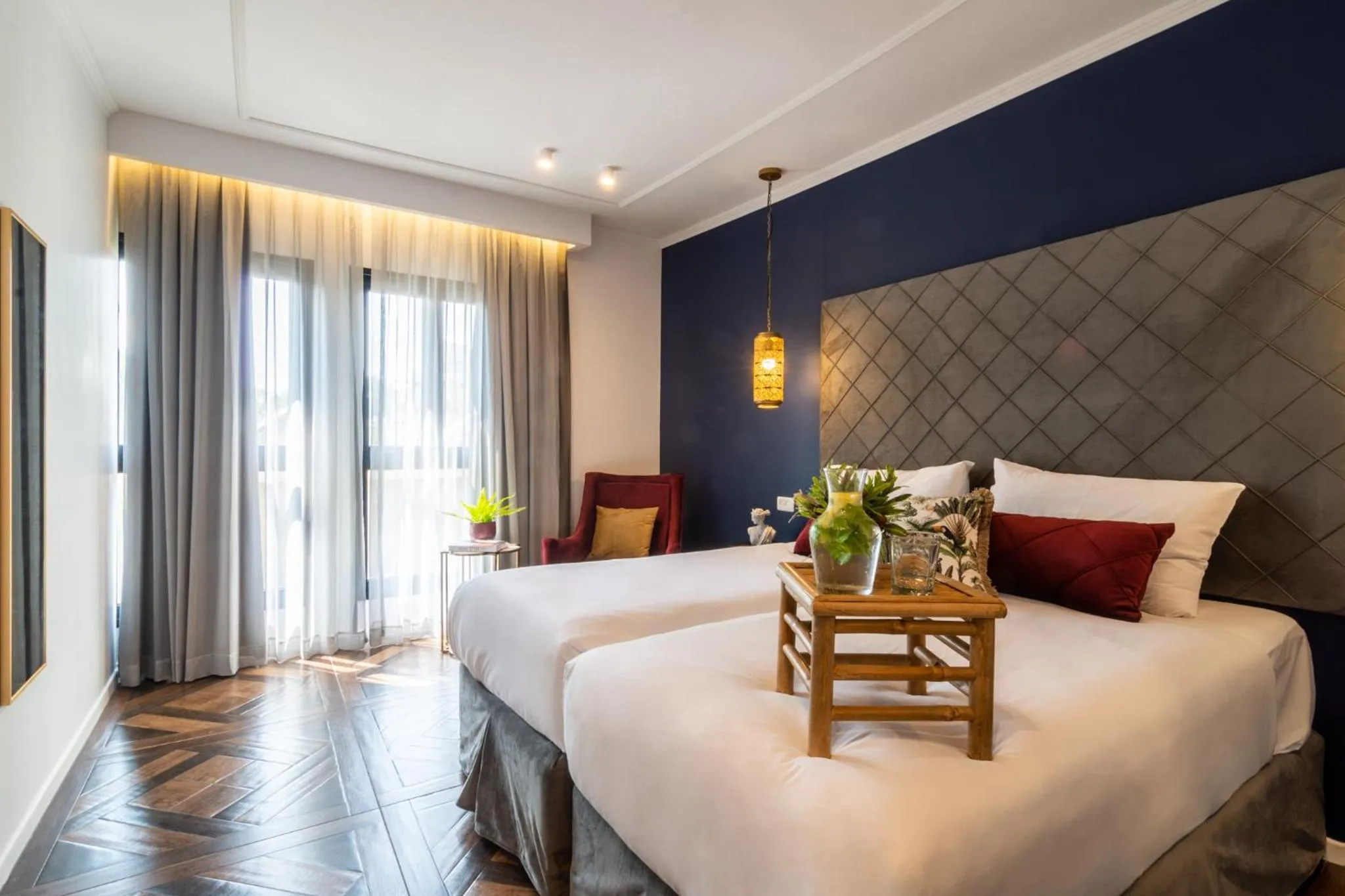 Bedroom, Bed in Eldan Hotel