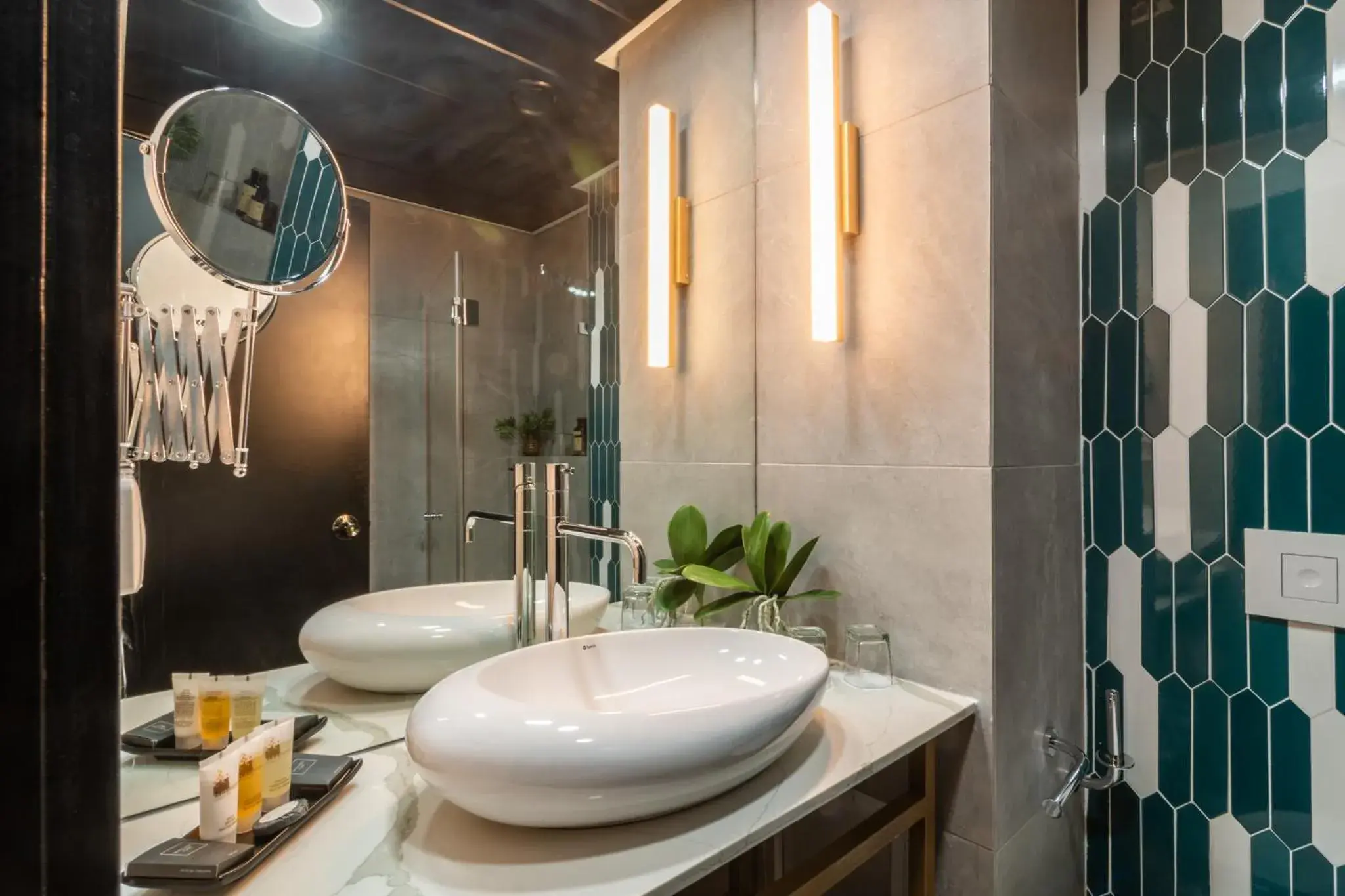 Bathroom in Eldan Hotel Bathroom in Eldan Hotel