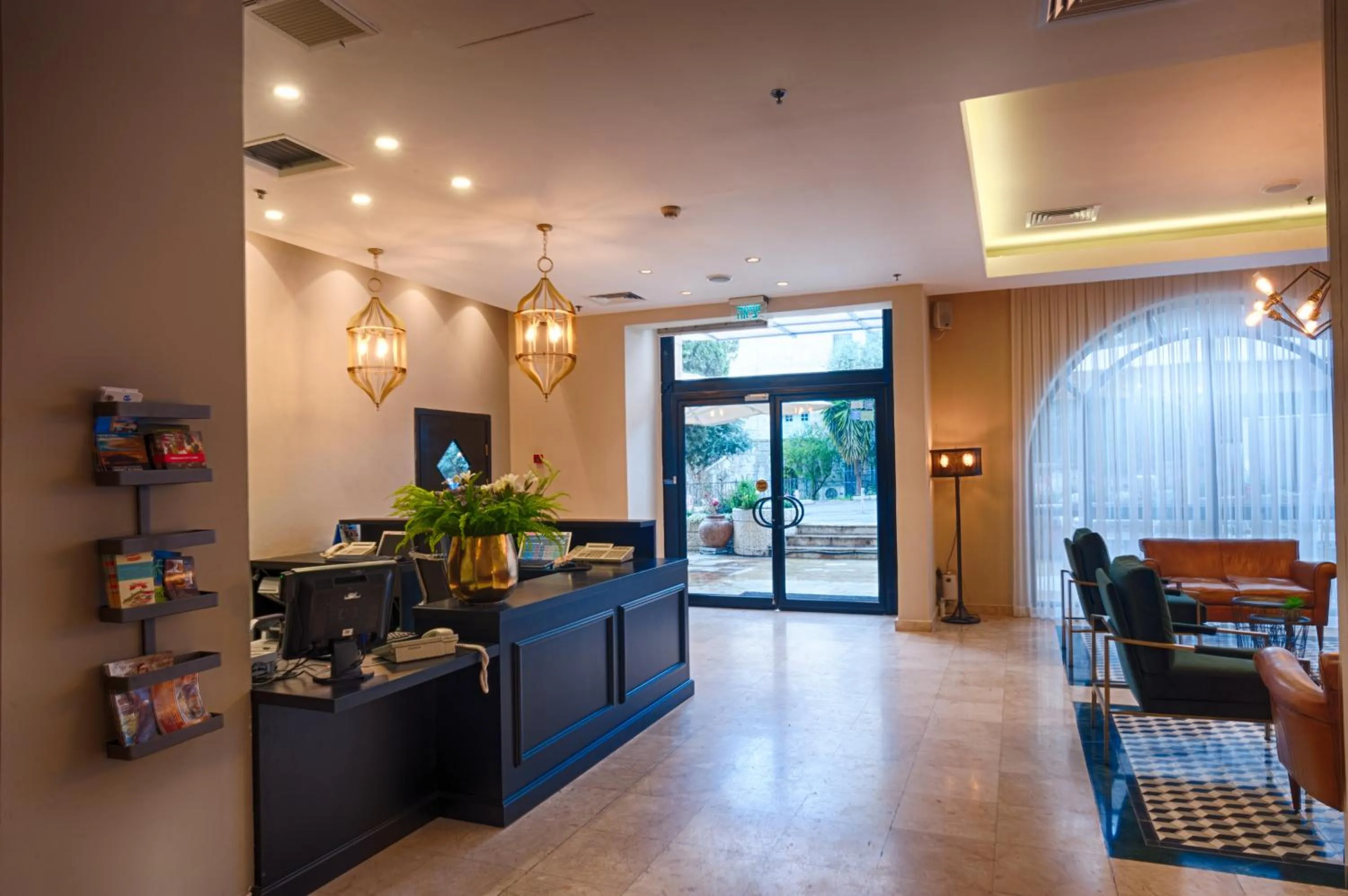 Lobby or reception in Eldan Hotel