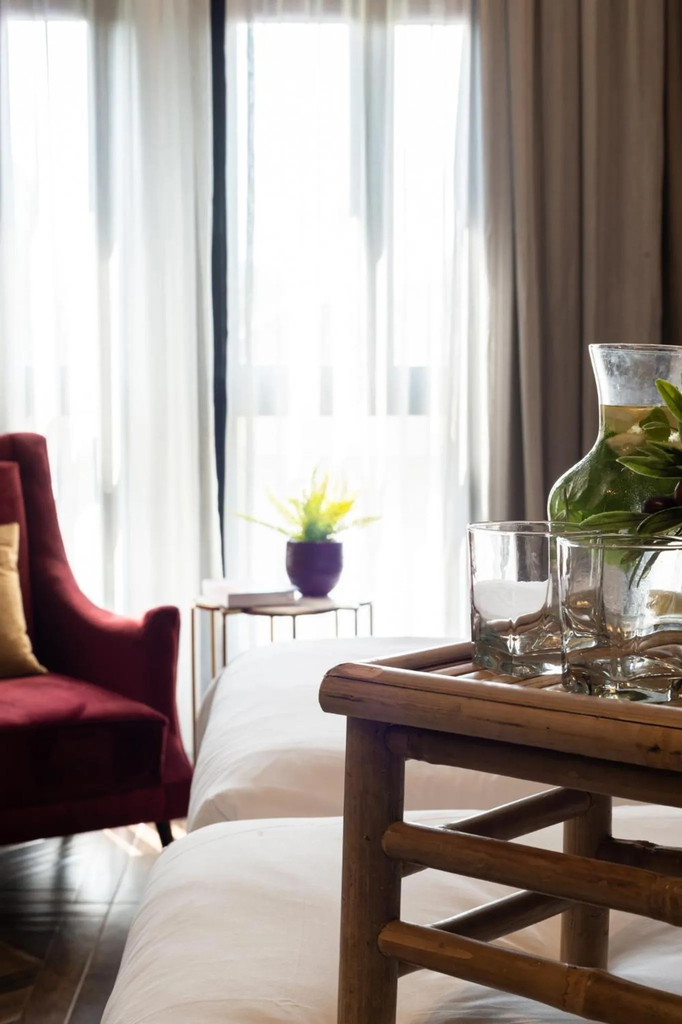 Living room in Eldan Hotel