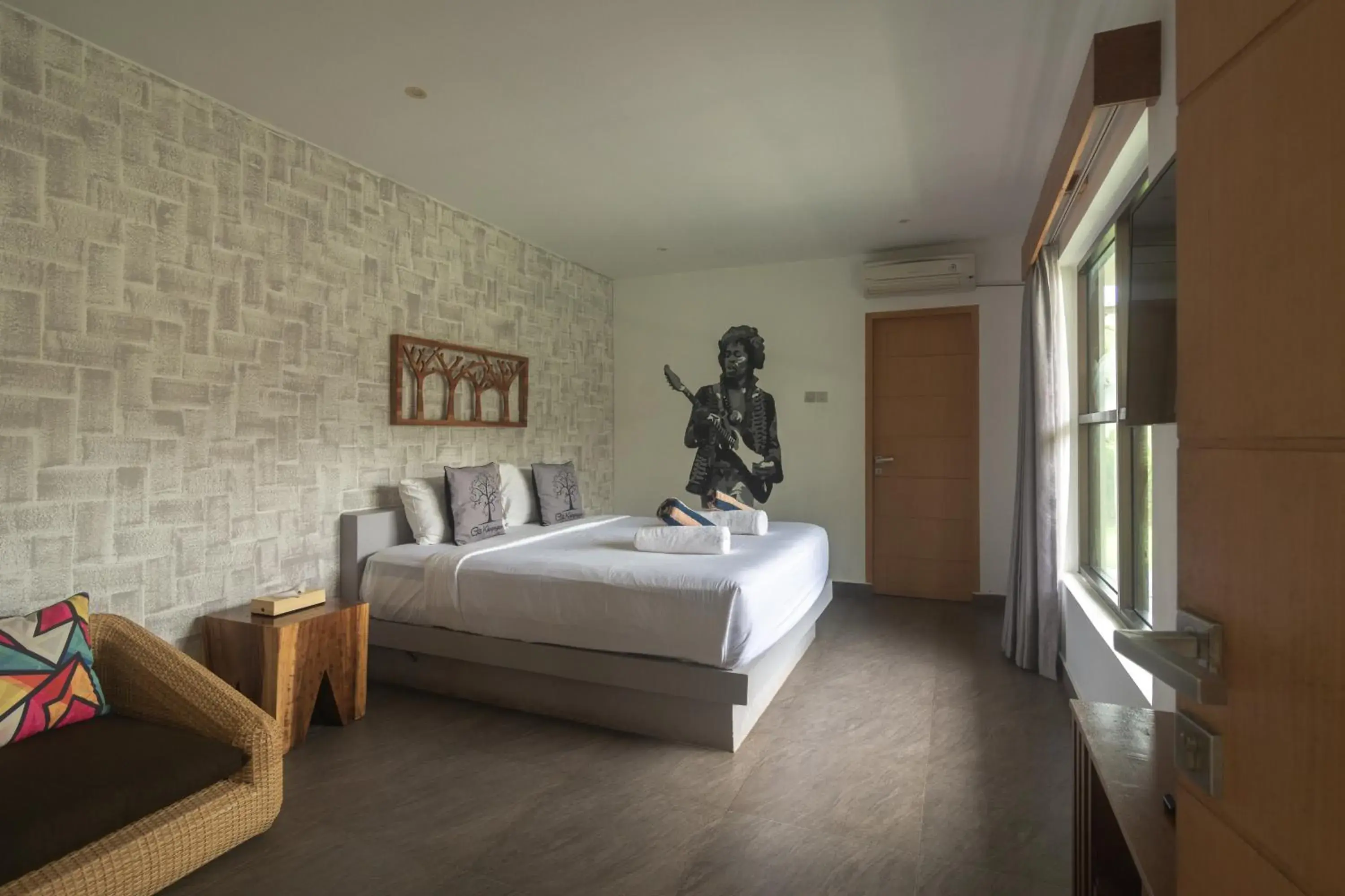 Bed in Gili Khayangan Villas Bed in Gili Khayangan Villas