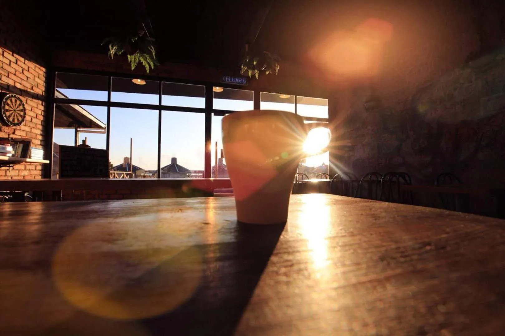 Dining area in Cube Bed Station & Tours Sdn Bhd