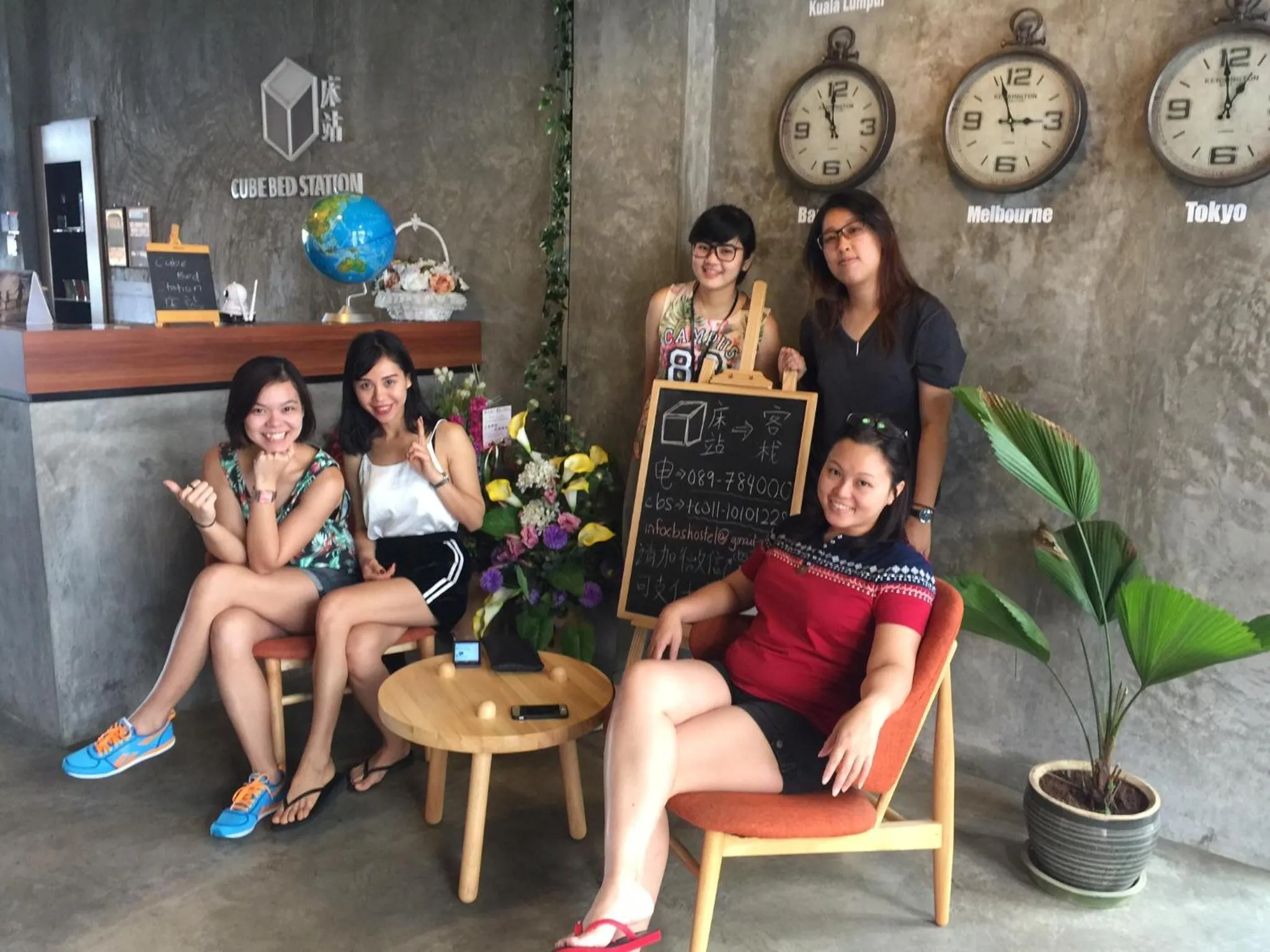 People in Cube Bed Station & Tours Sdn Bhd