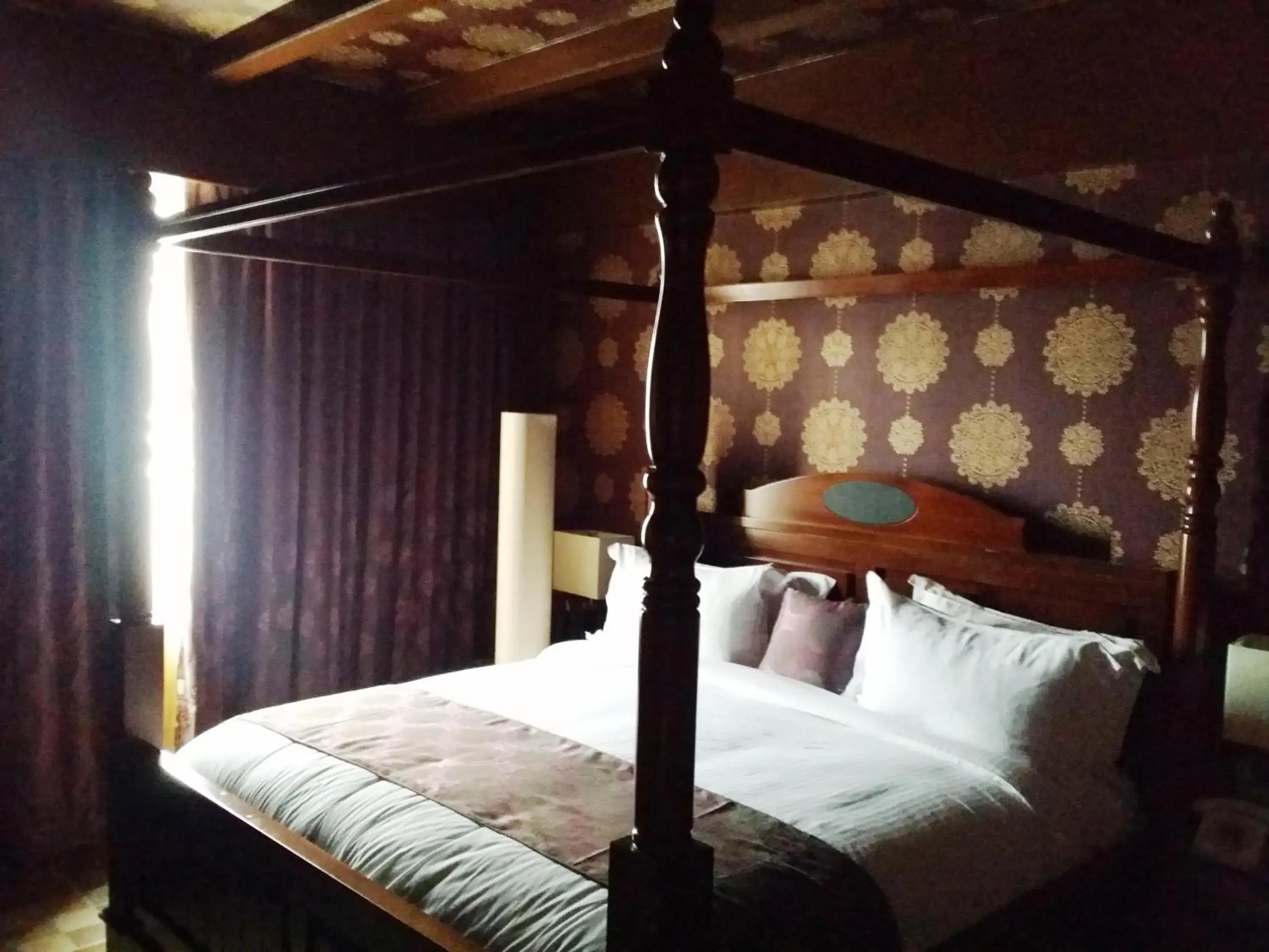 Bed in Hotel Oxina Lygon Bed in Hotel Oxina Lygon