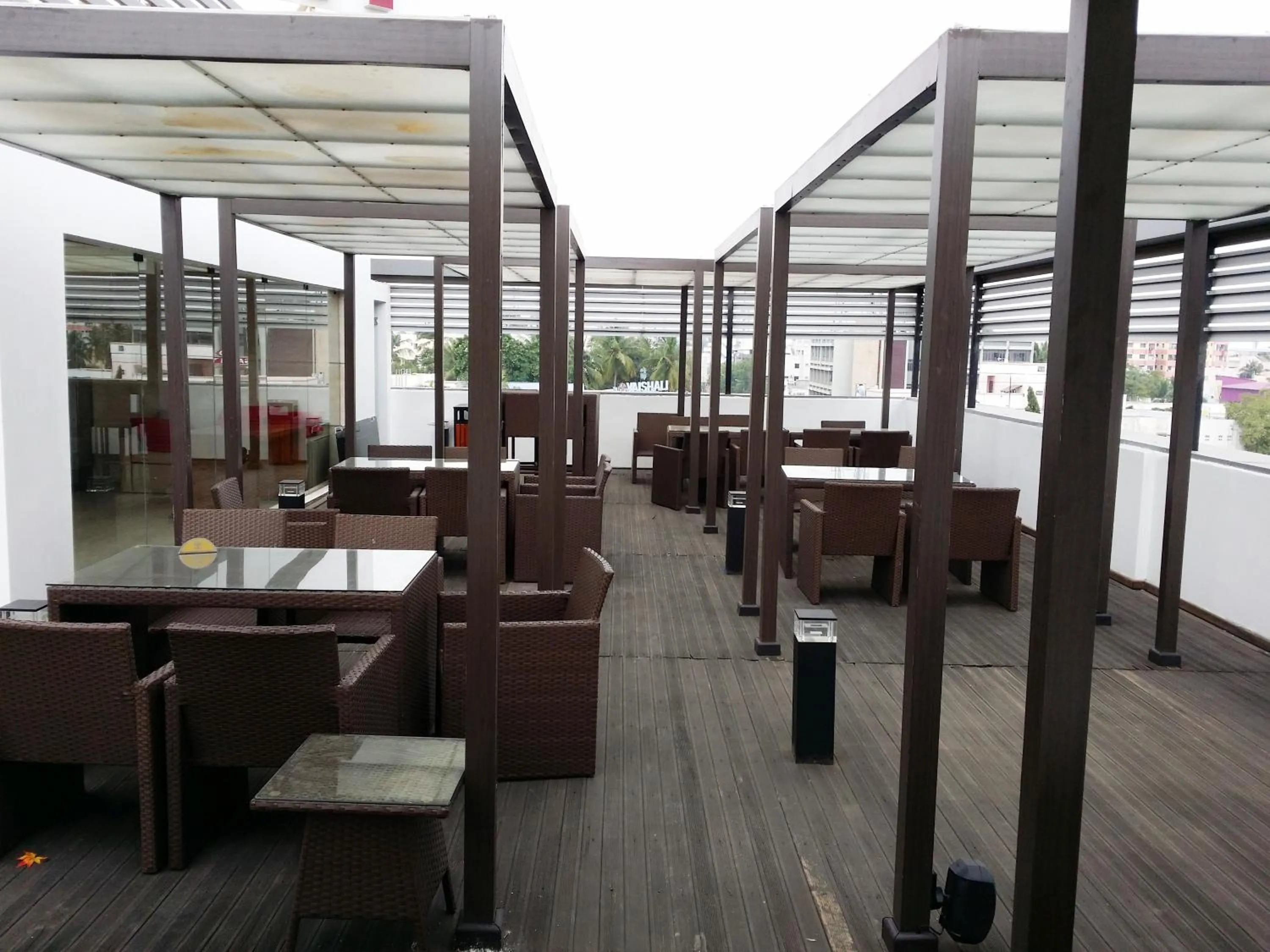 Balcony/Terrace in Hotel Oxina Lygon