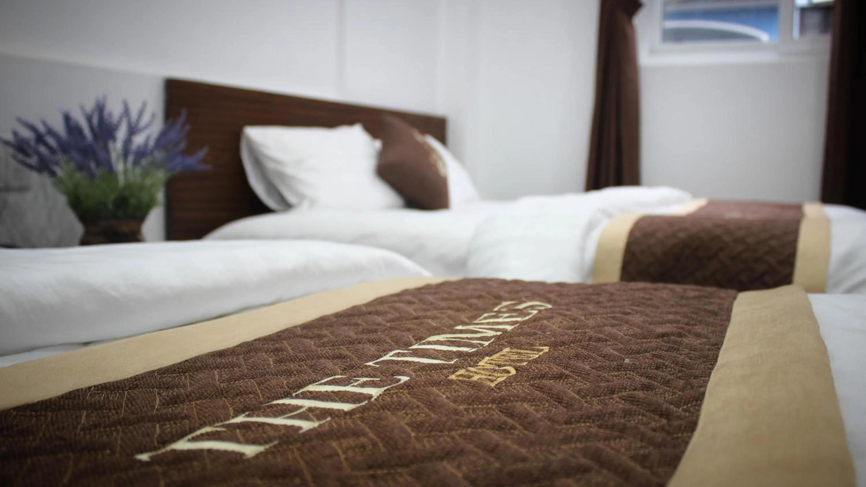 Bed in The Times Hotel