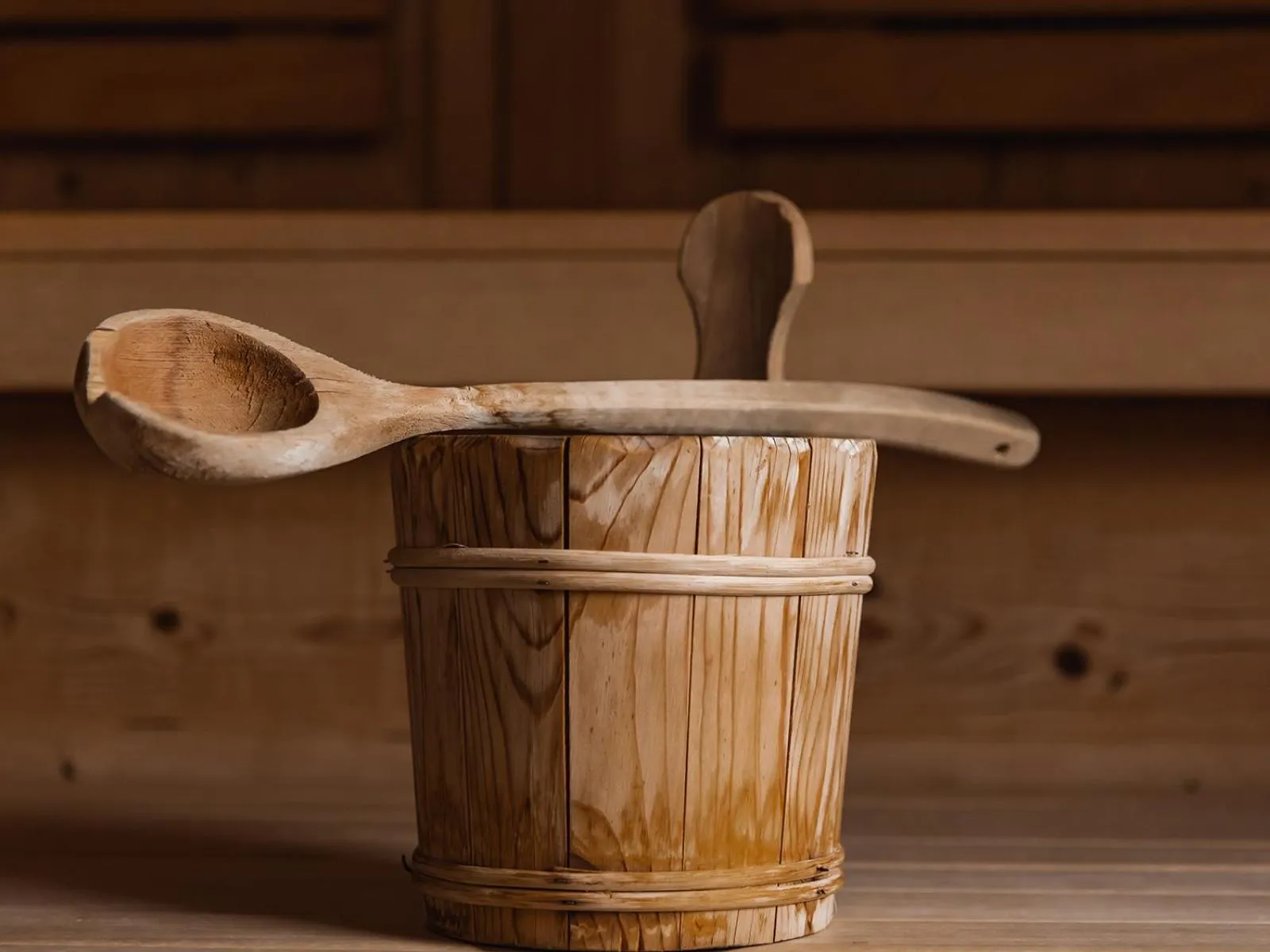 Sauna in Hotel Auszeit