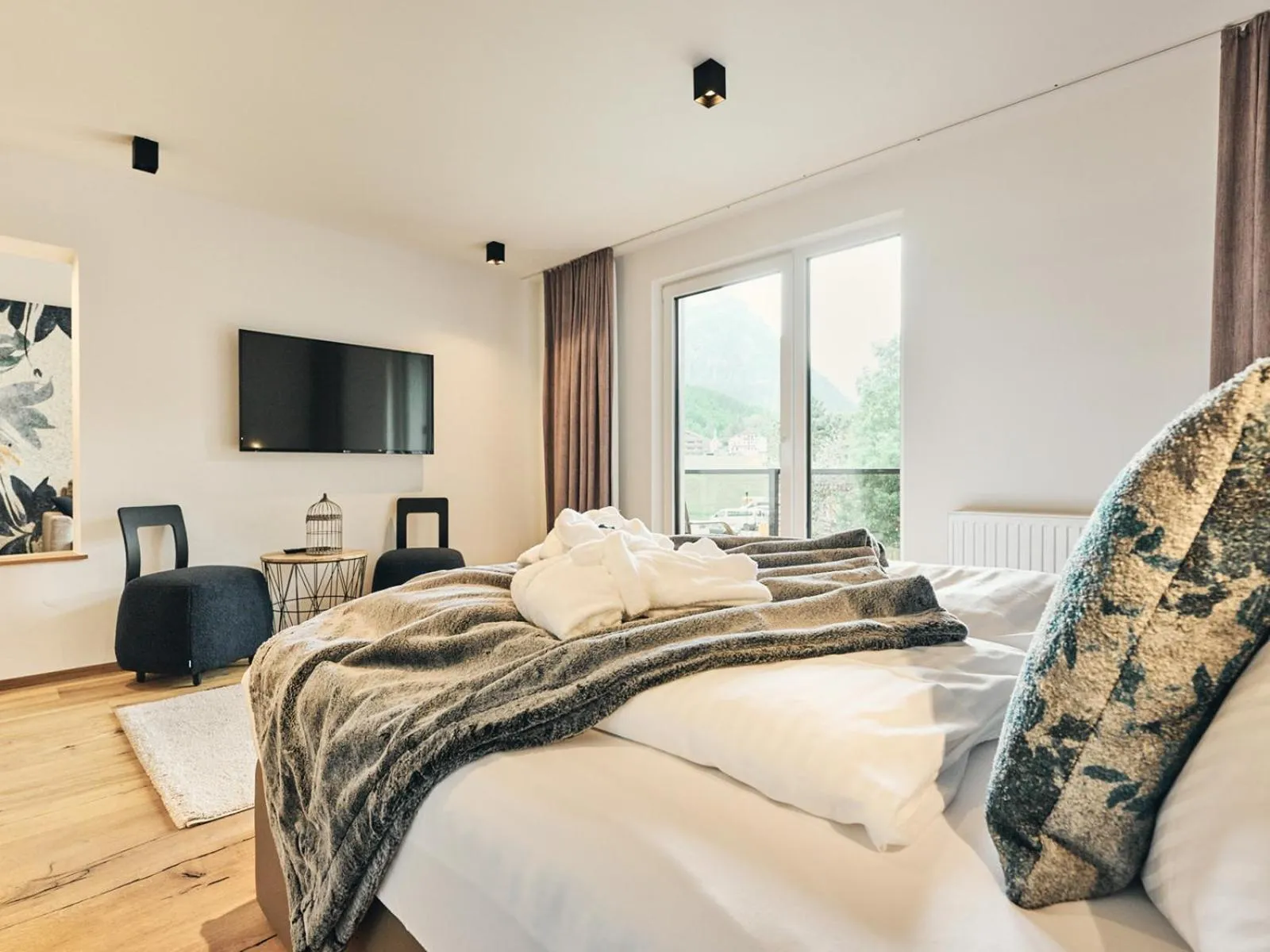 Bed in Hotel Auszeit