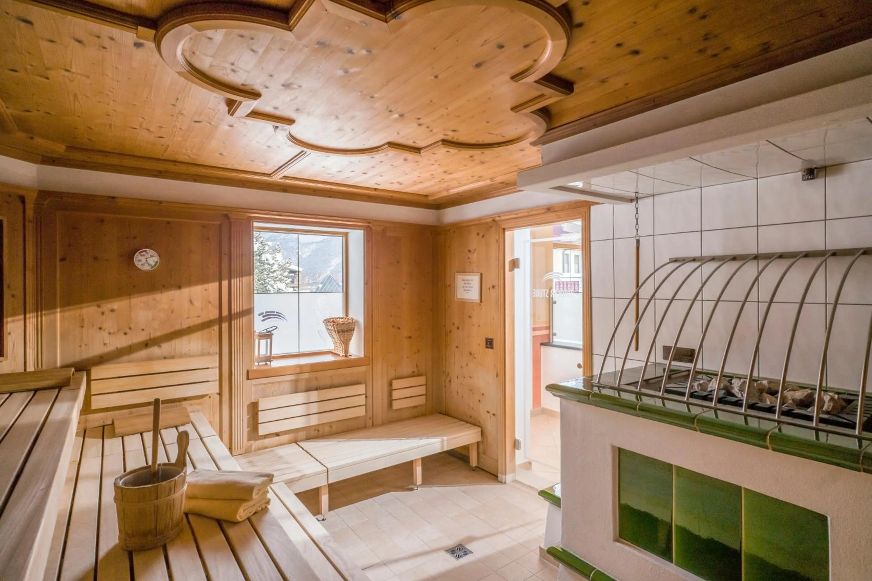 Sauna in Hotel Auszeit