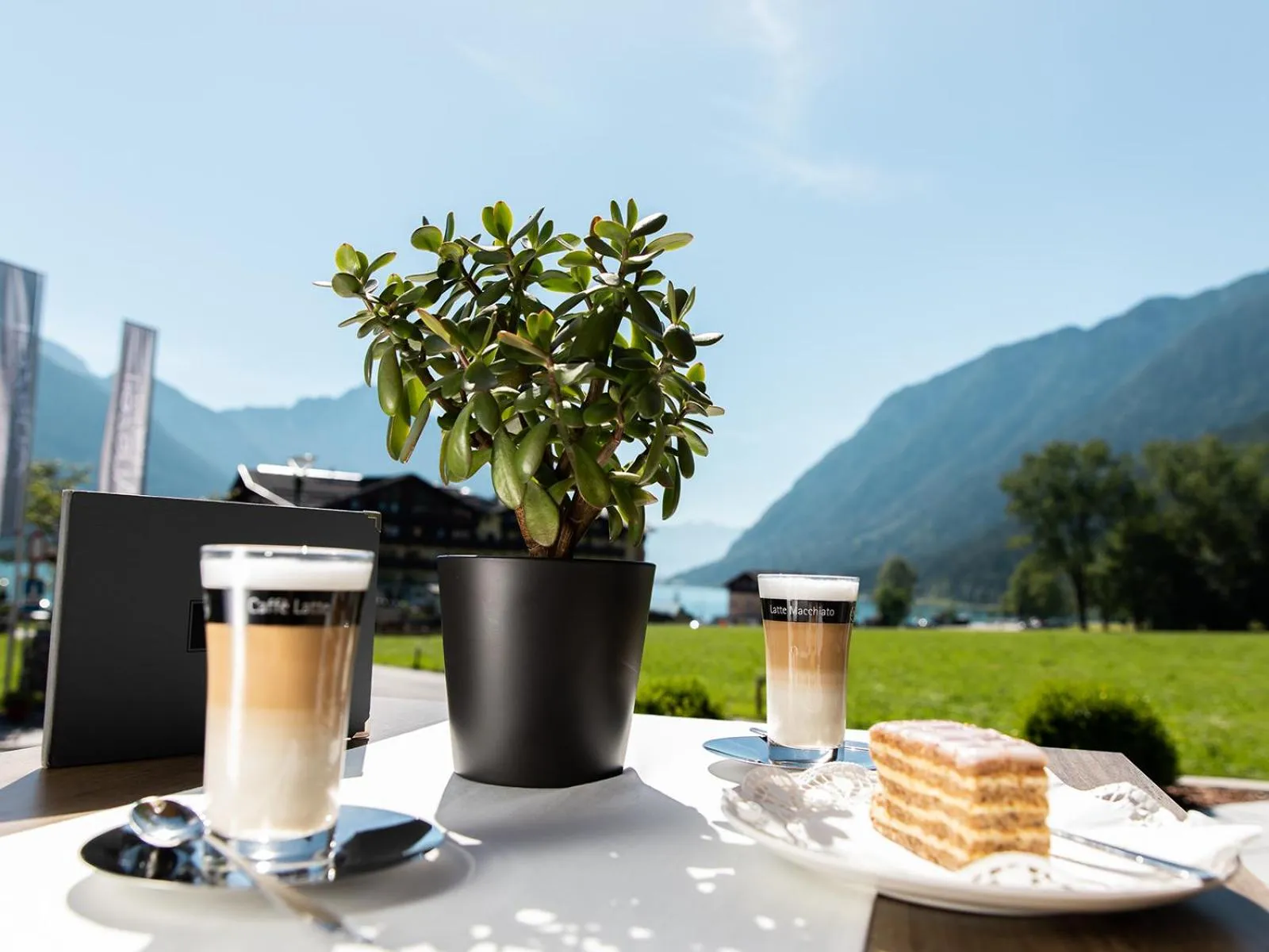 Food and drinks in Hotel Auszeit