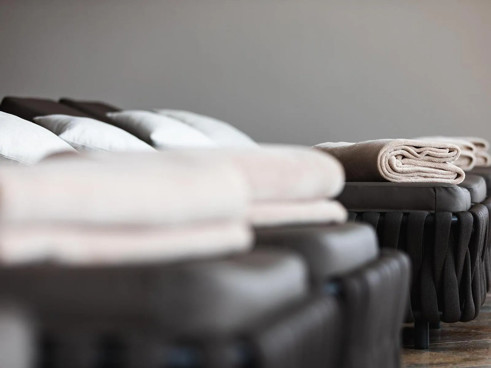 Seating area, Bed in Hotel Auszeit