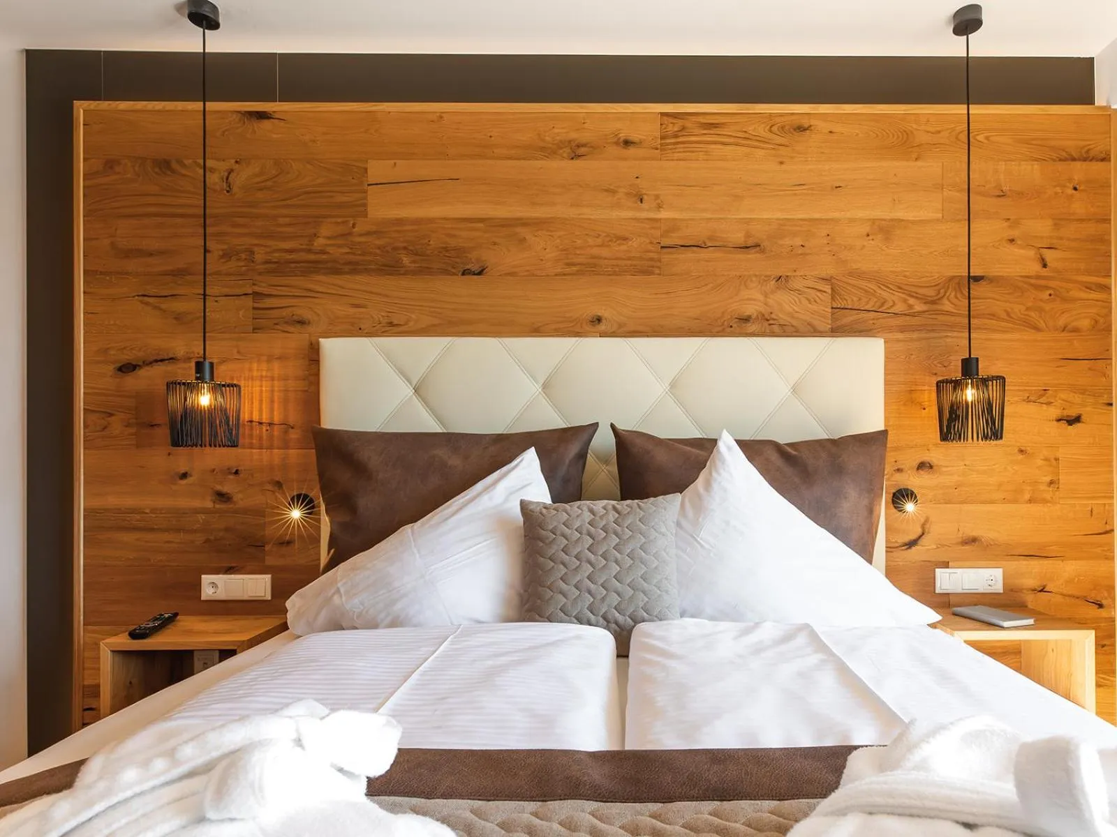 Bed in Hotel Auszeit