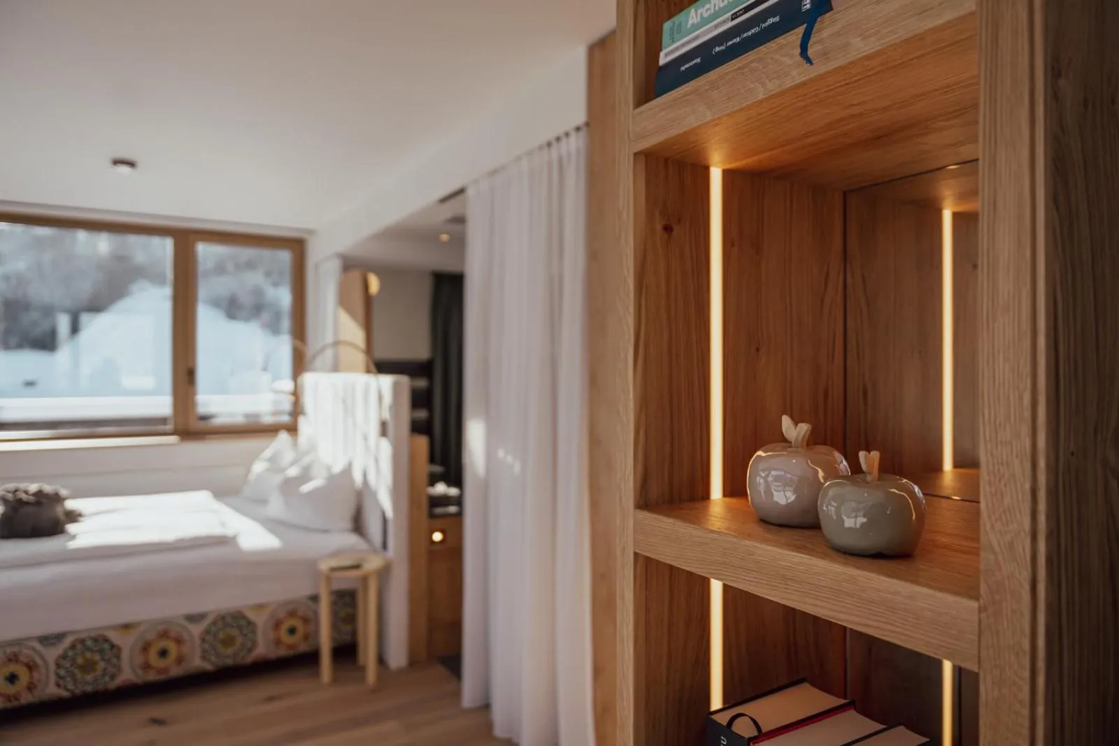 Photo of the whole room, Bed in Hotel Auszeit