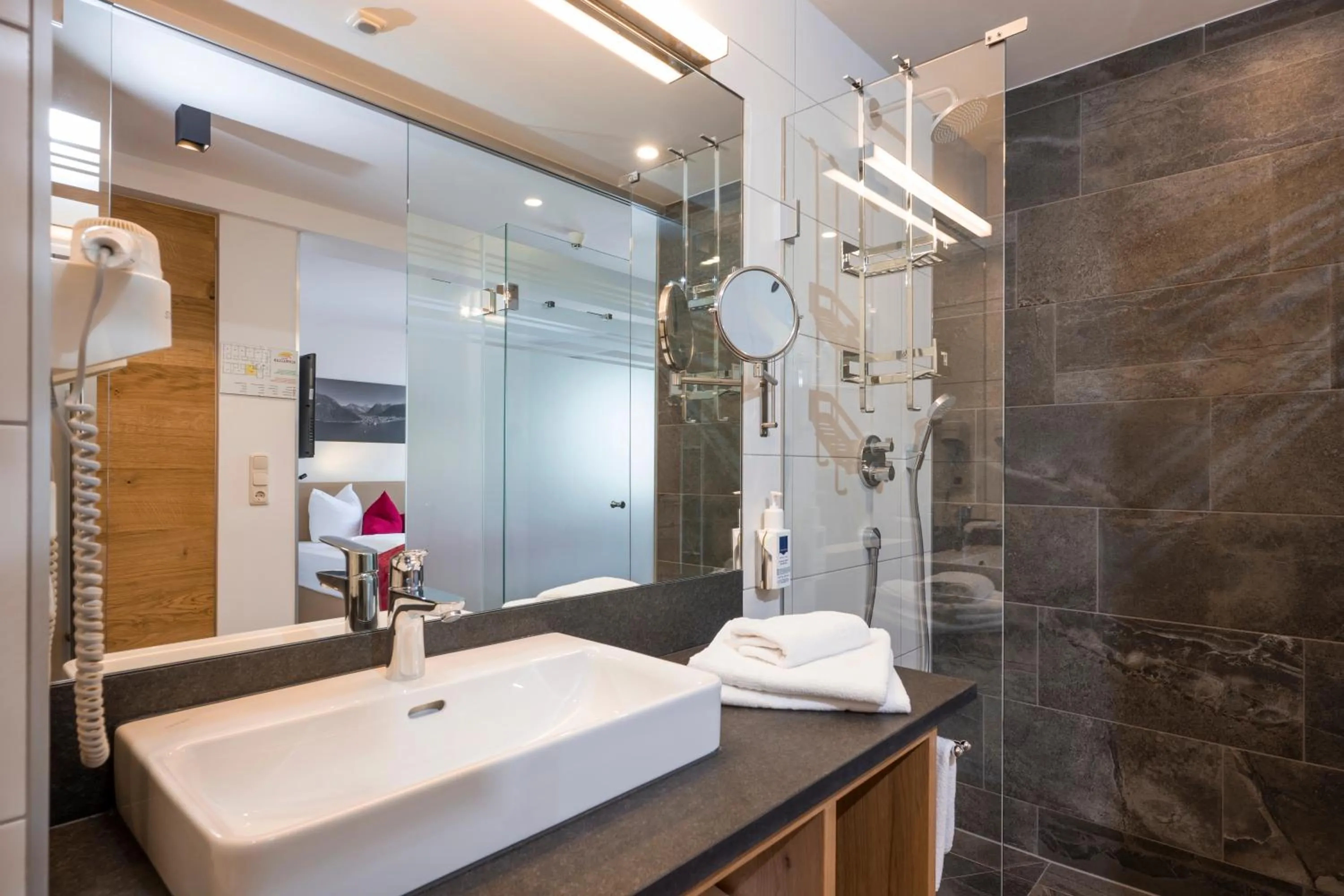 Bathroom in Hotel Auszeit