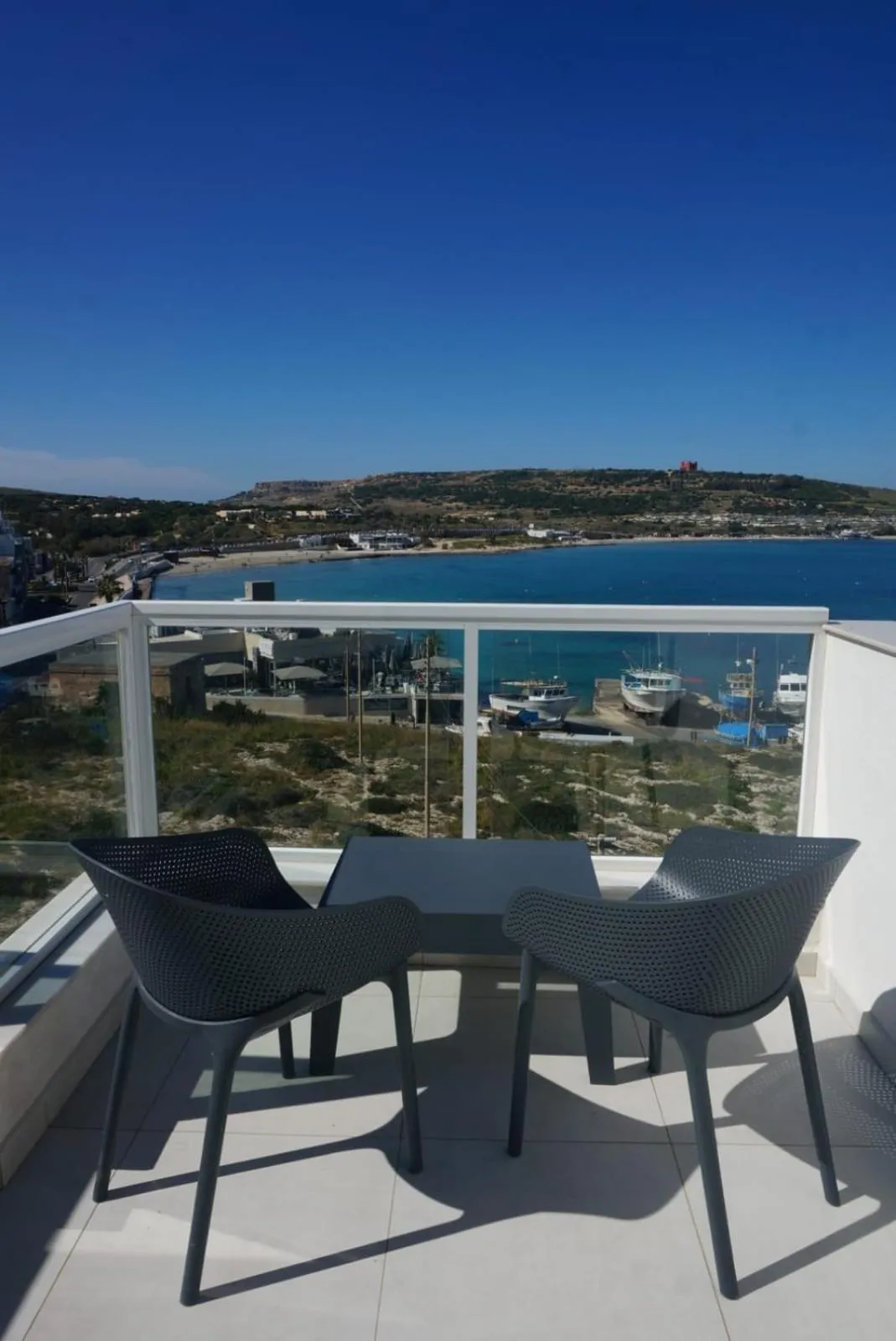 Beach in Sea View Penthouse Mellieha Bay