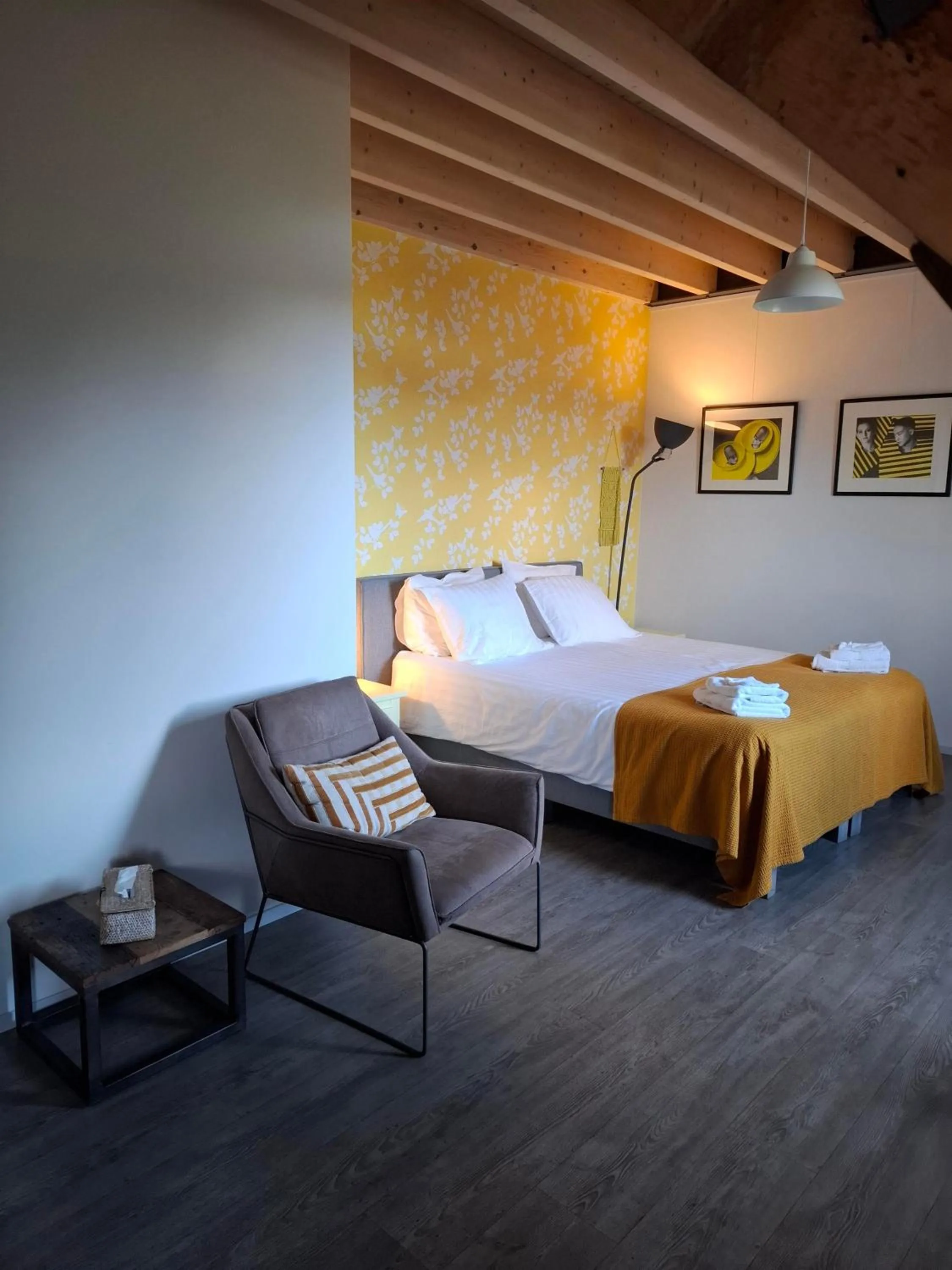 Bed in De Gaanderij bed and Breakfast