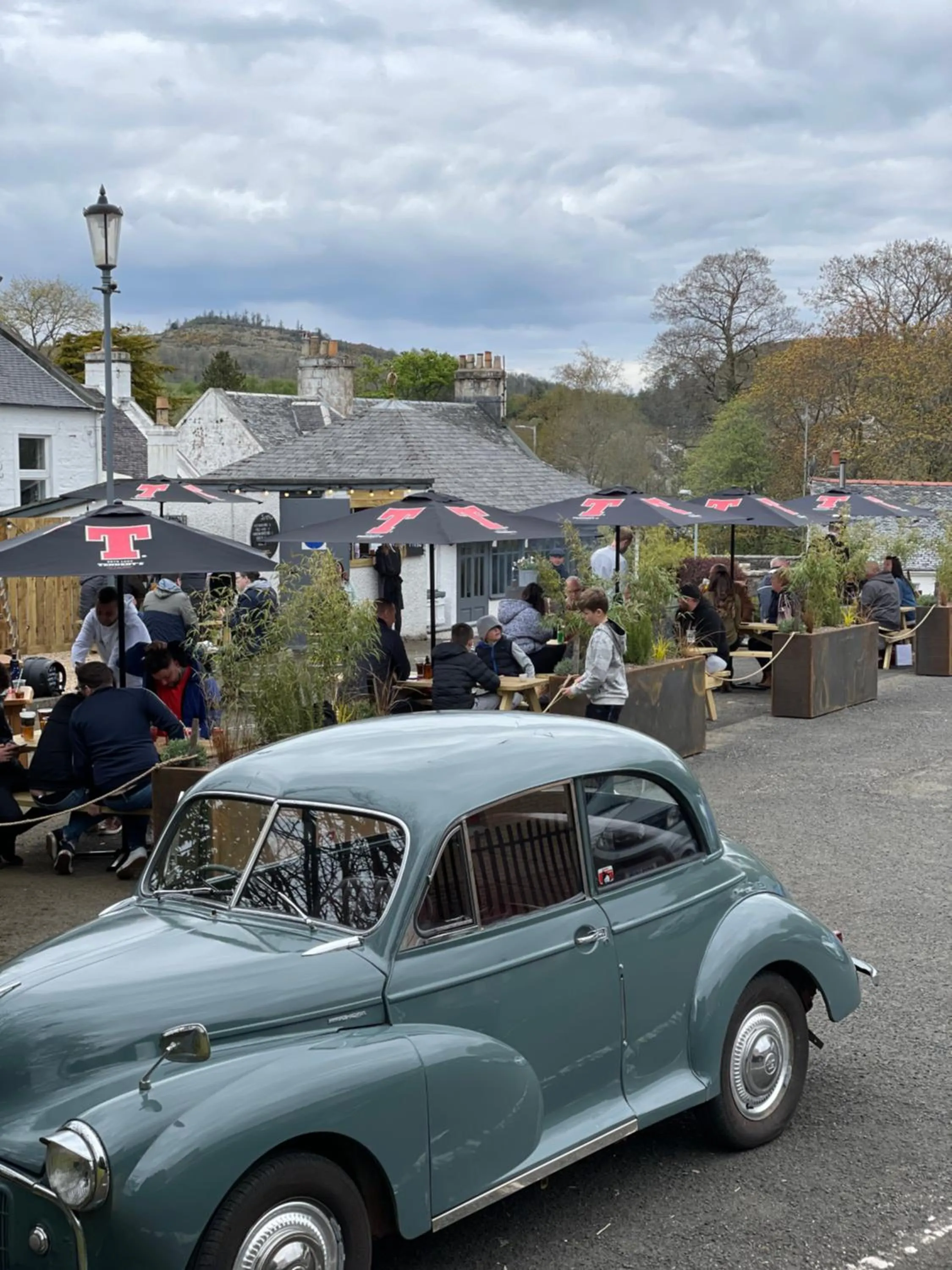 group of guests in The Inverkip Restaurant, Bar & Hotel