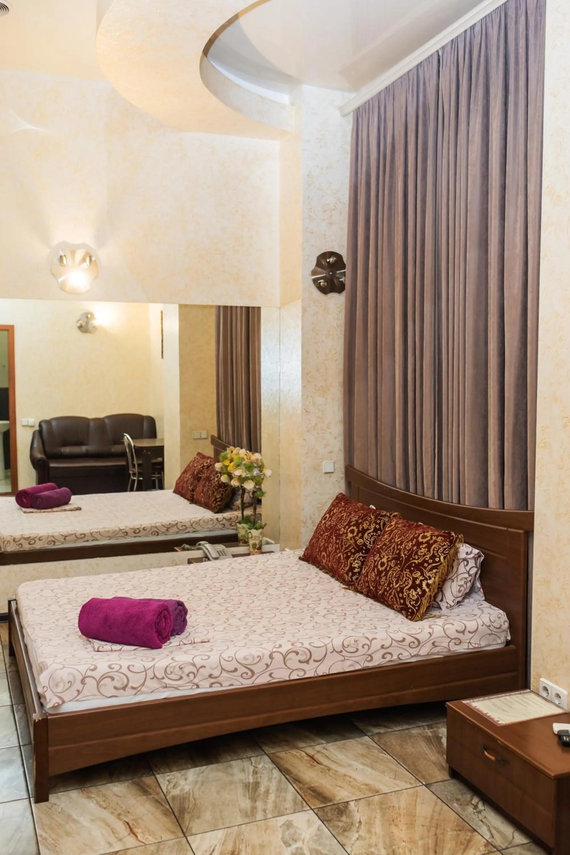 bunk bed, Bed in Mini Hotel Smak