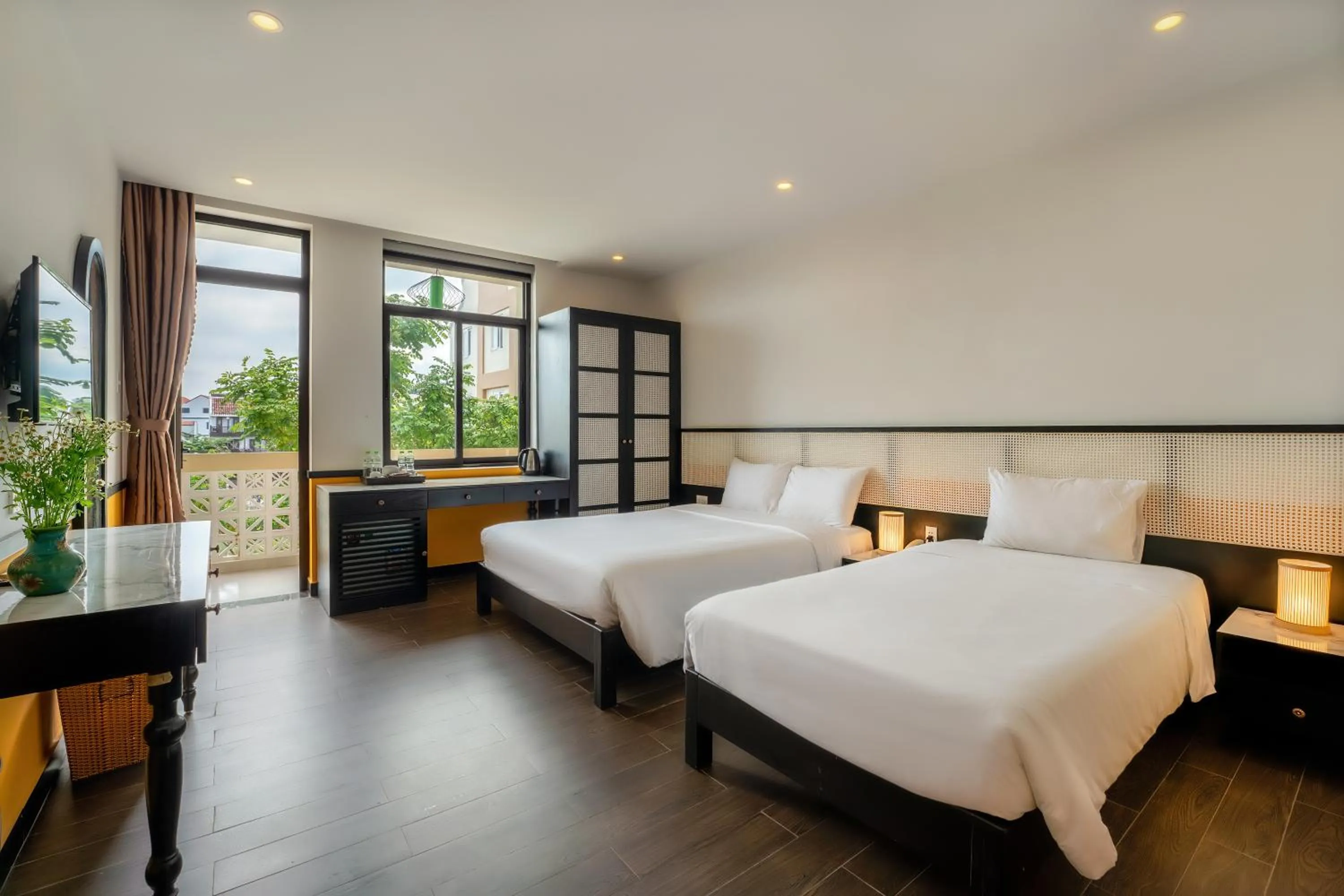 Bed in Hoi An Ivy Hotel