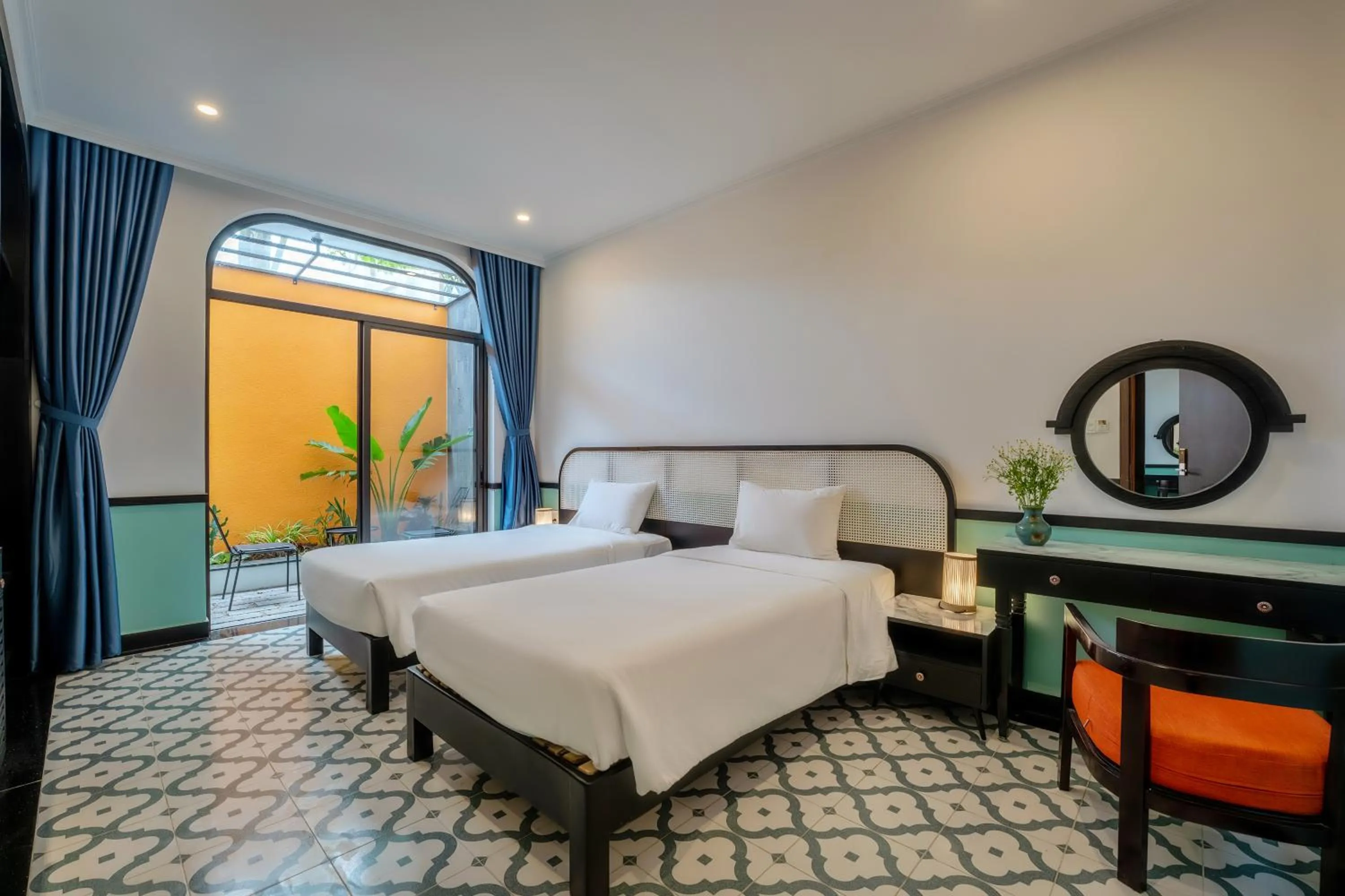 Bed in Hoi An Ivy Hotel