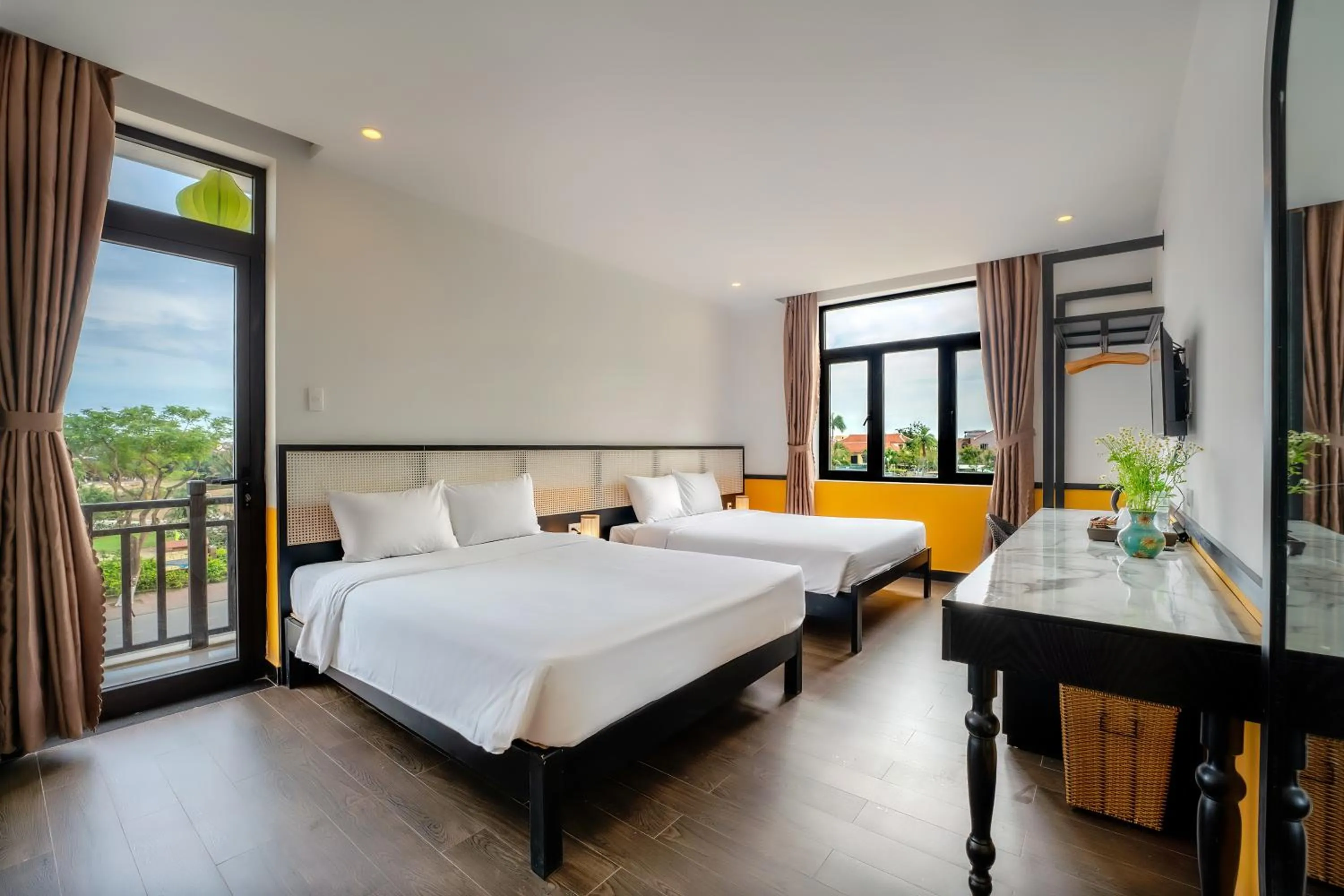 Bed in Hoi An Ivy Hotel