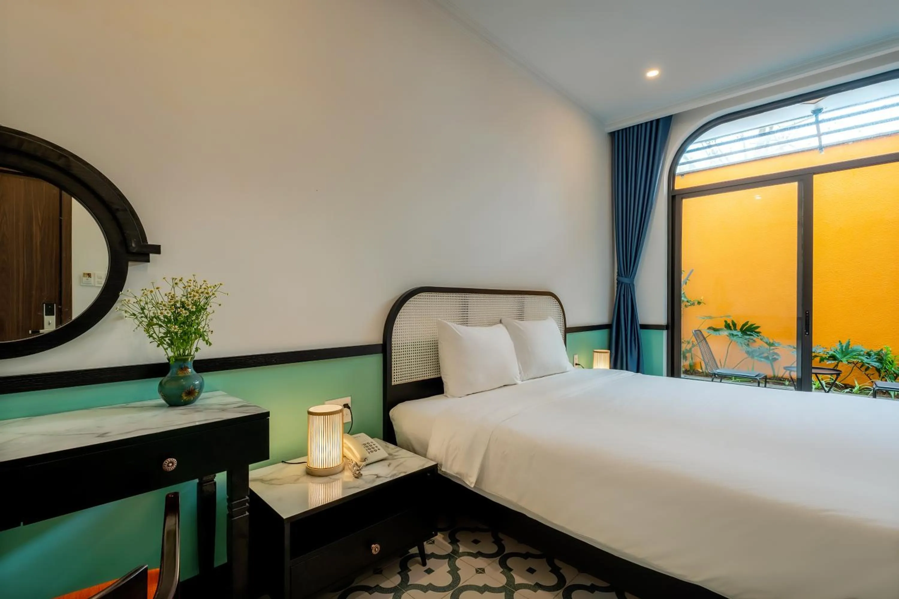 Bed in Hoi An Ivy Hotel