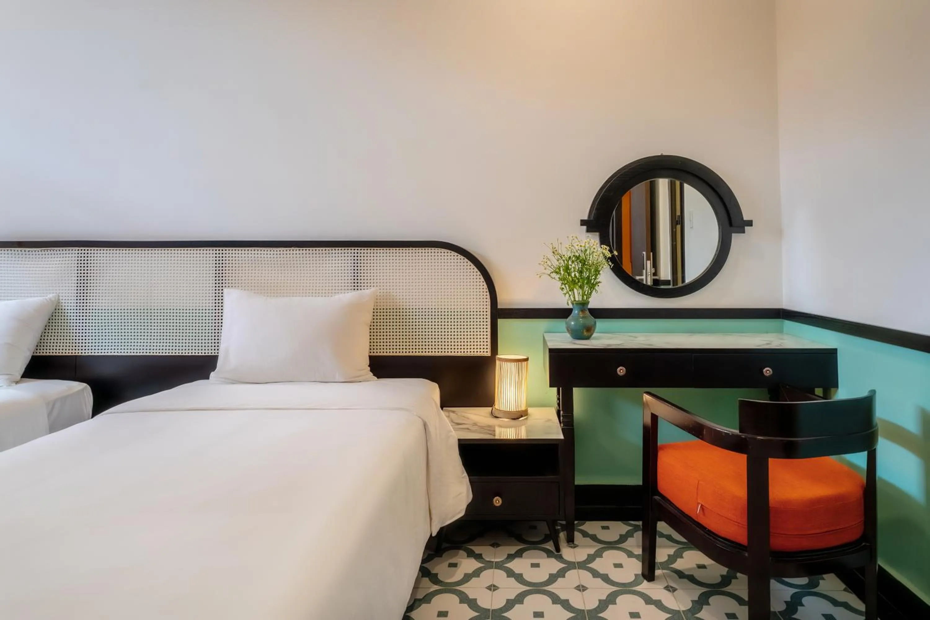 Bed in Hoi An Ivy Hotel