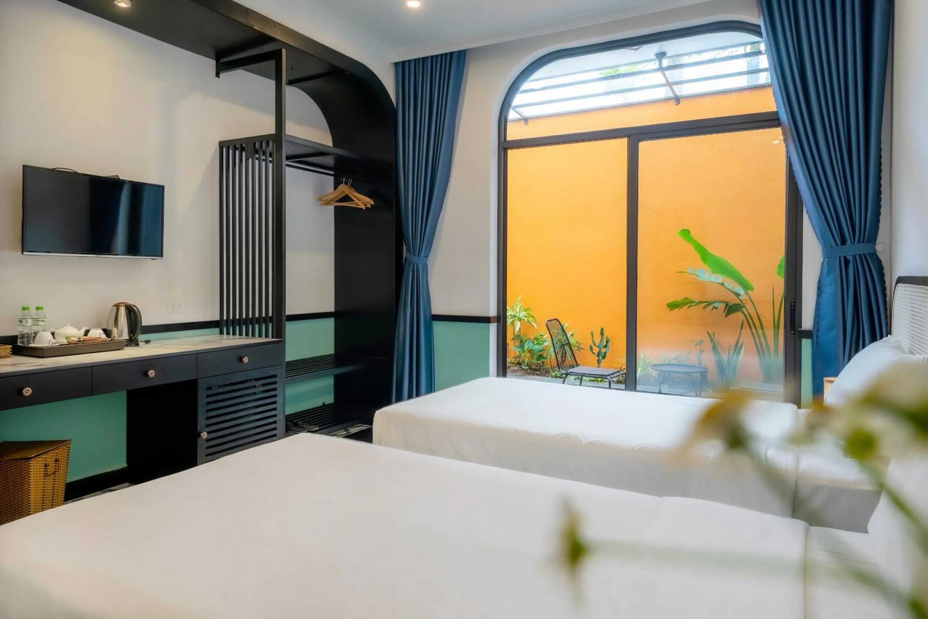 Bed in Hoi An Ivy Hotel