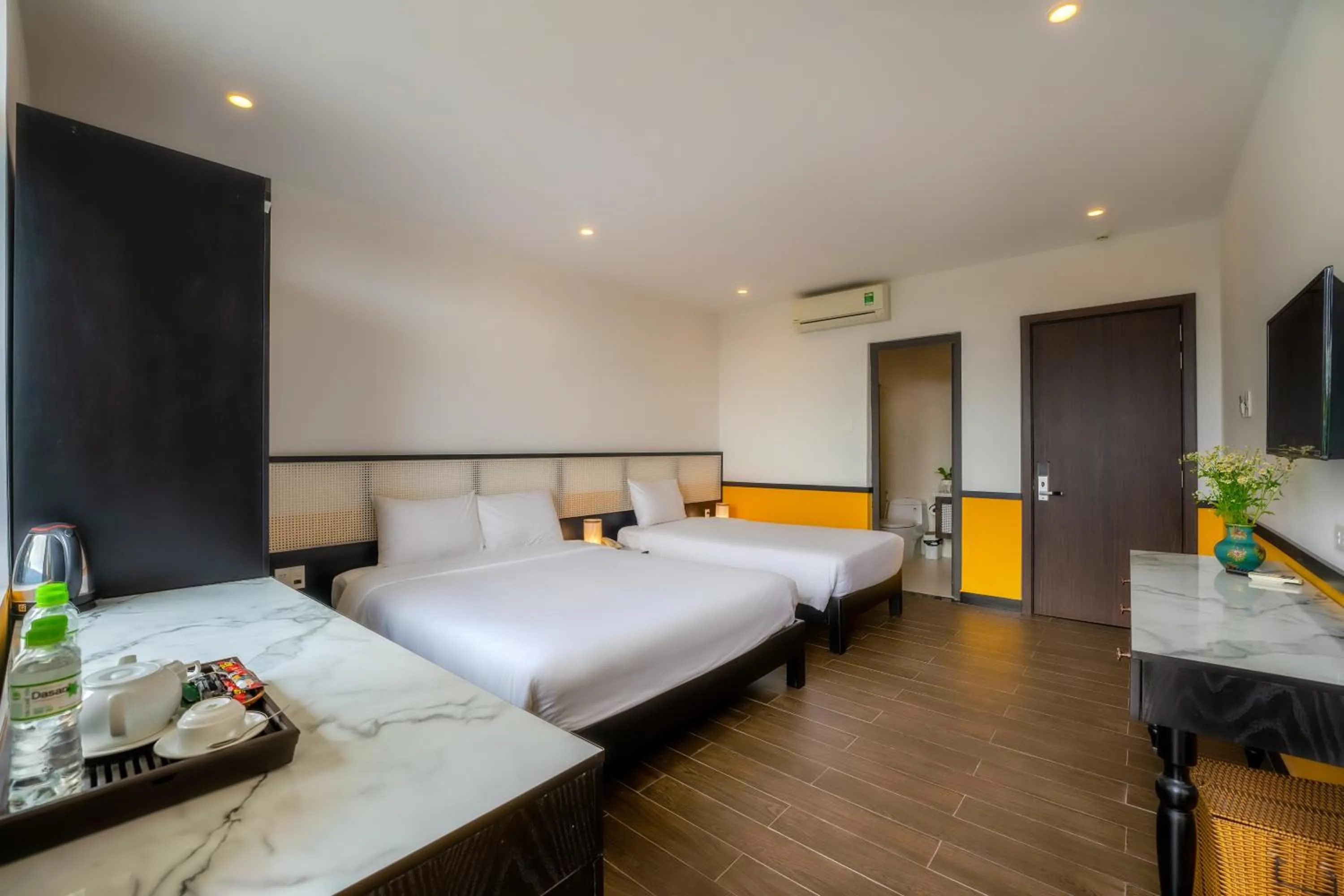 Bed in Hoi An Ivy Hotel